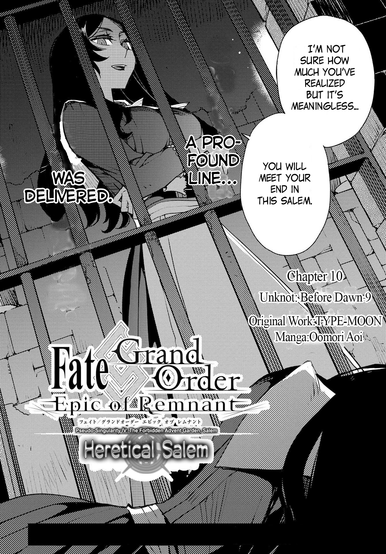 Fate/Grand Order: Epic of Remnant - Subspecies Singularity IV: Taboo Advent Salem: Salem of Heresy chapter 10 page 2
