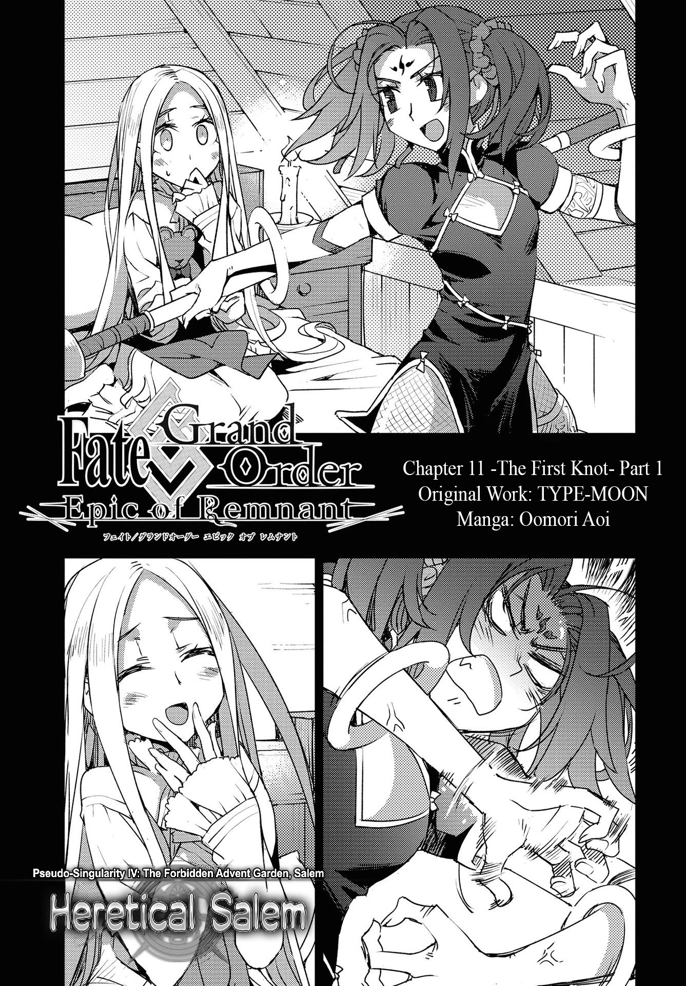 Fate/Grand Order: Epic of Remnant - Subspecies Singularity IV: Taboo Advent Salem: Salem of Heresy chapter 11 page 1