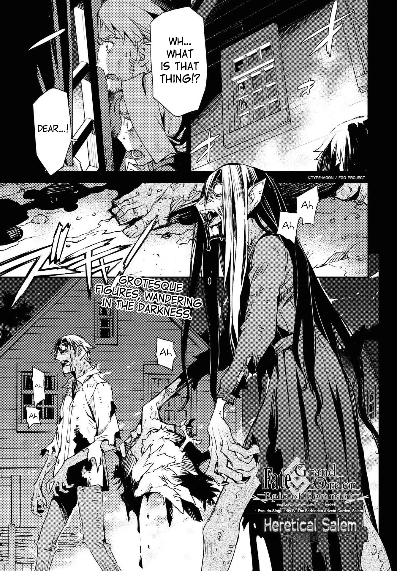 Fate/Grand Order: Epic of Remnant - Subspecies Singularity IV: Taboo Advent Salem: Salem of Heresy chapter 16 page 1