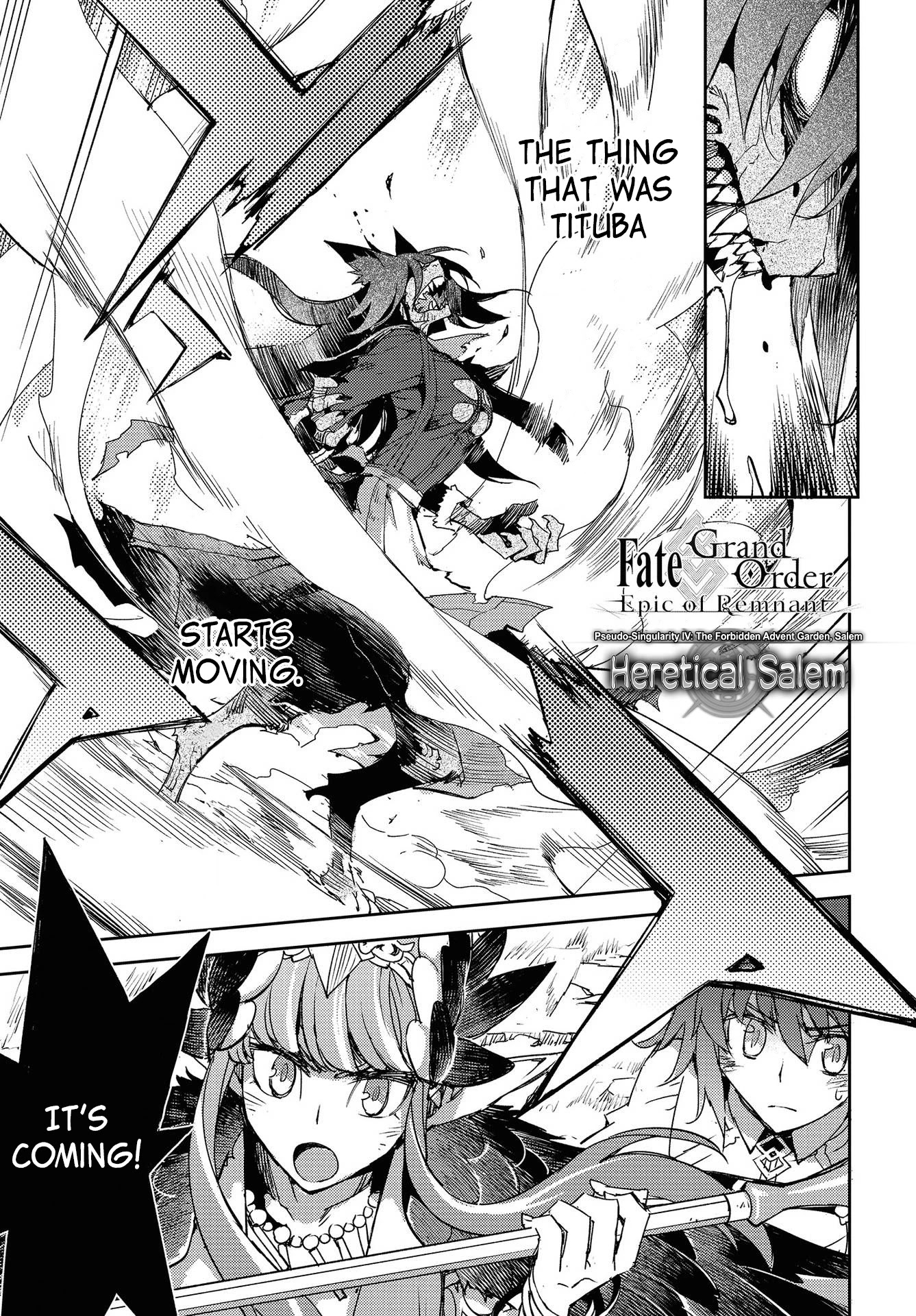 Fate/Grand Order: Epic of Remnant - Subspecies Singularity IV: Taboo Advent Salem: Salem of Heresy chapter 18 page 1