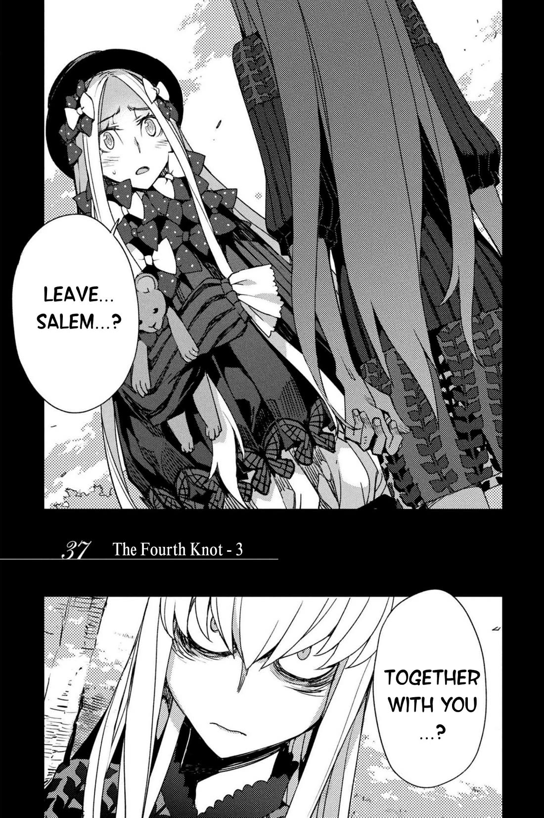 Fate/Grand Order: Epic of Remnant - Subspecies Singularity IV: Taboo Advent Salem: Salem of Heresy chapter 37 page 1