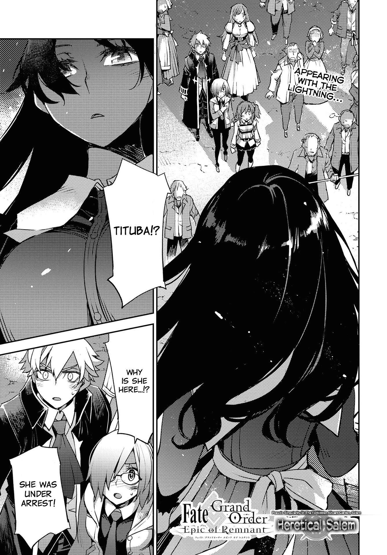 Fate/Grand Order: Epic of Remnant - Subspecies Singularity IV: Taboo Advent Salem: Salem of Heresy chapter 9 page 1