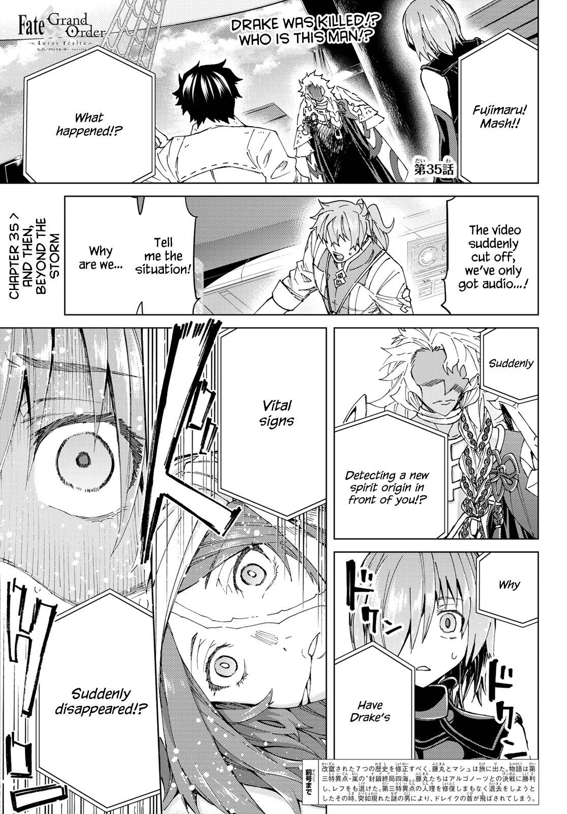 Fate/Grand Order -turas réalta- chapter 35 page 1