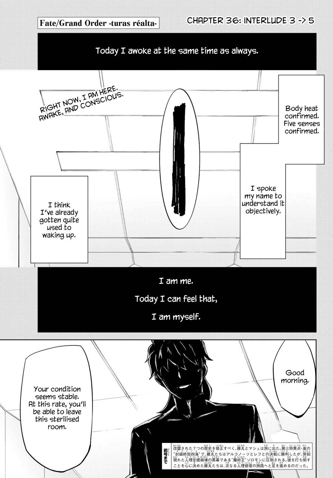 Fate/Grand Order -turas réalta- chapter 36 page 1