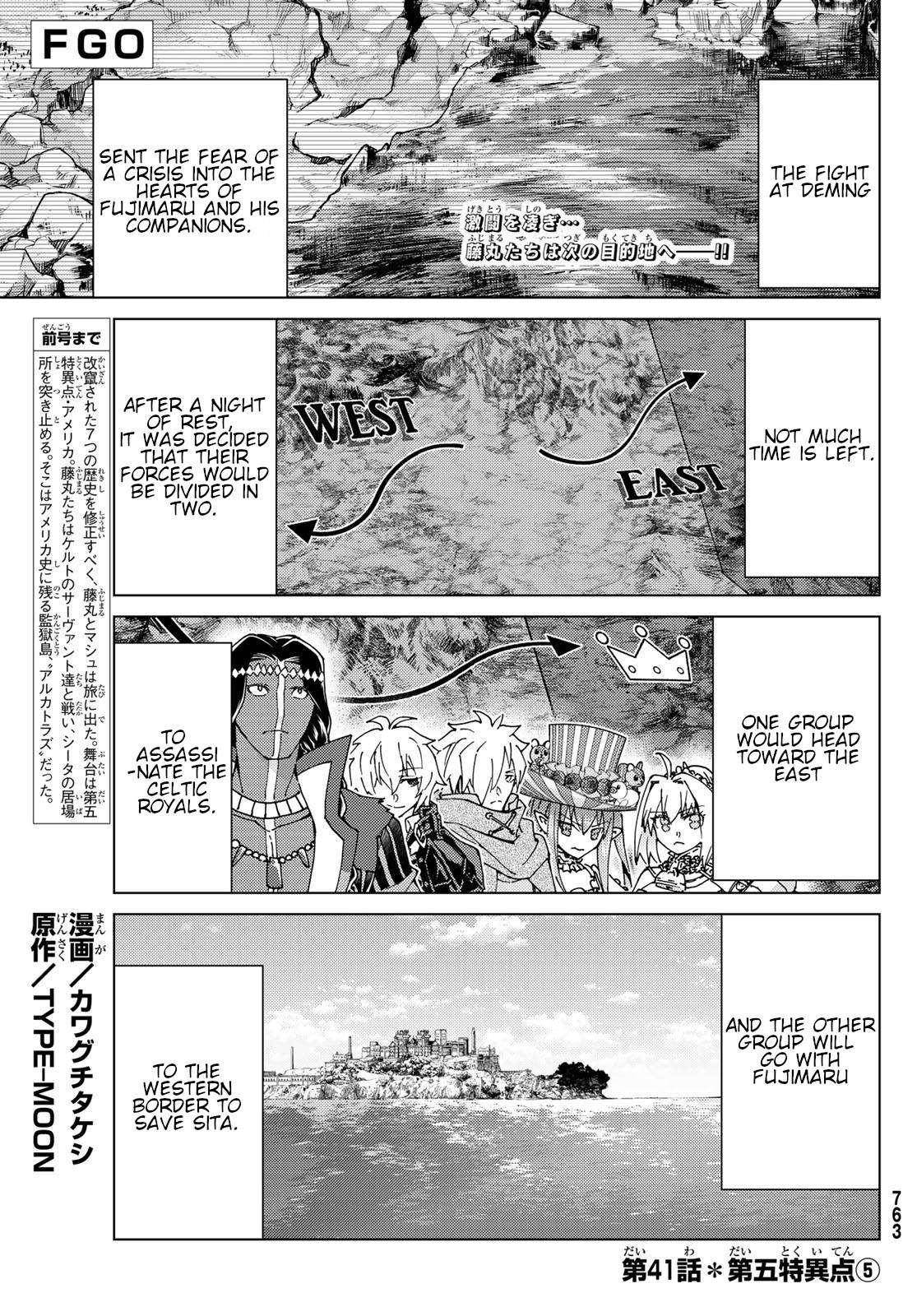 Fate/Grand Order -turas réalta- chapter 41 page 1
