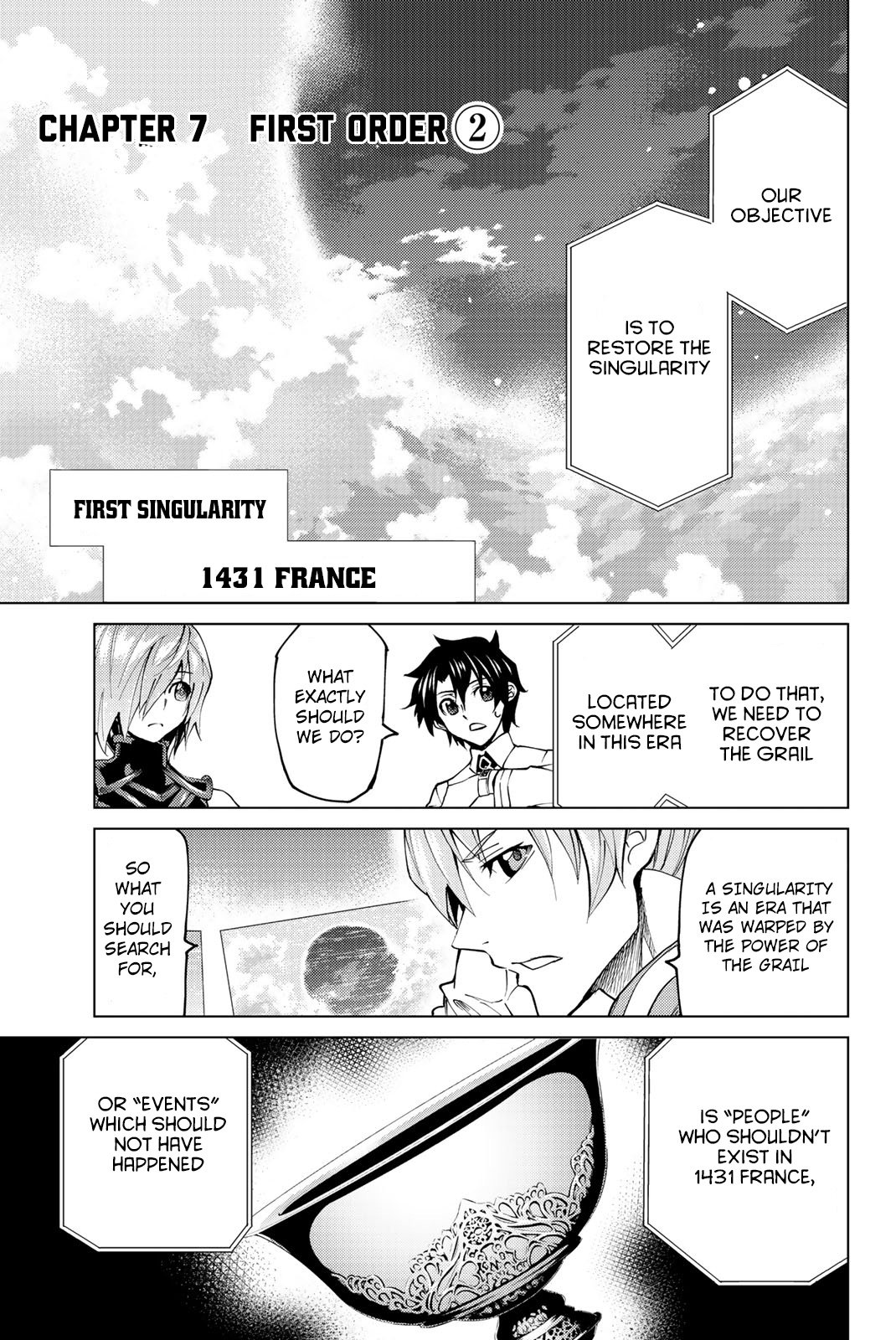 Fate/Grand Order -turas réalta- chapter 7 page 1