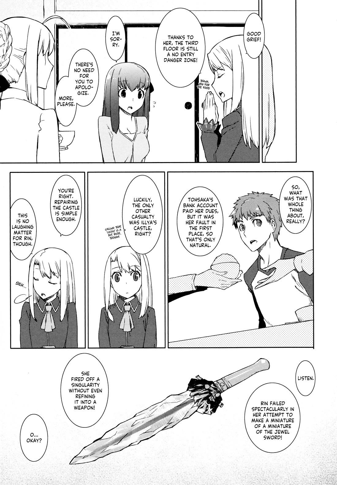 Fate/Hollow Ataraxia chapter 2 page 11