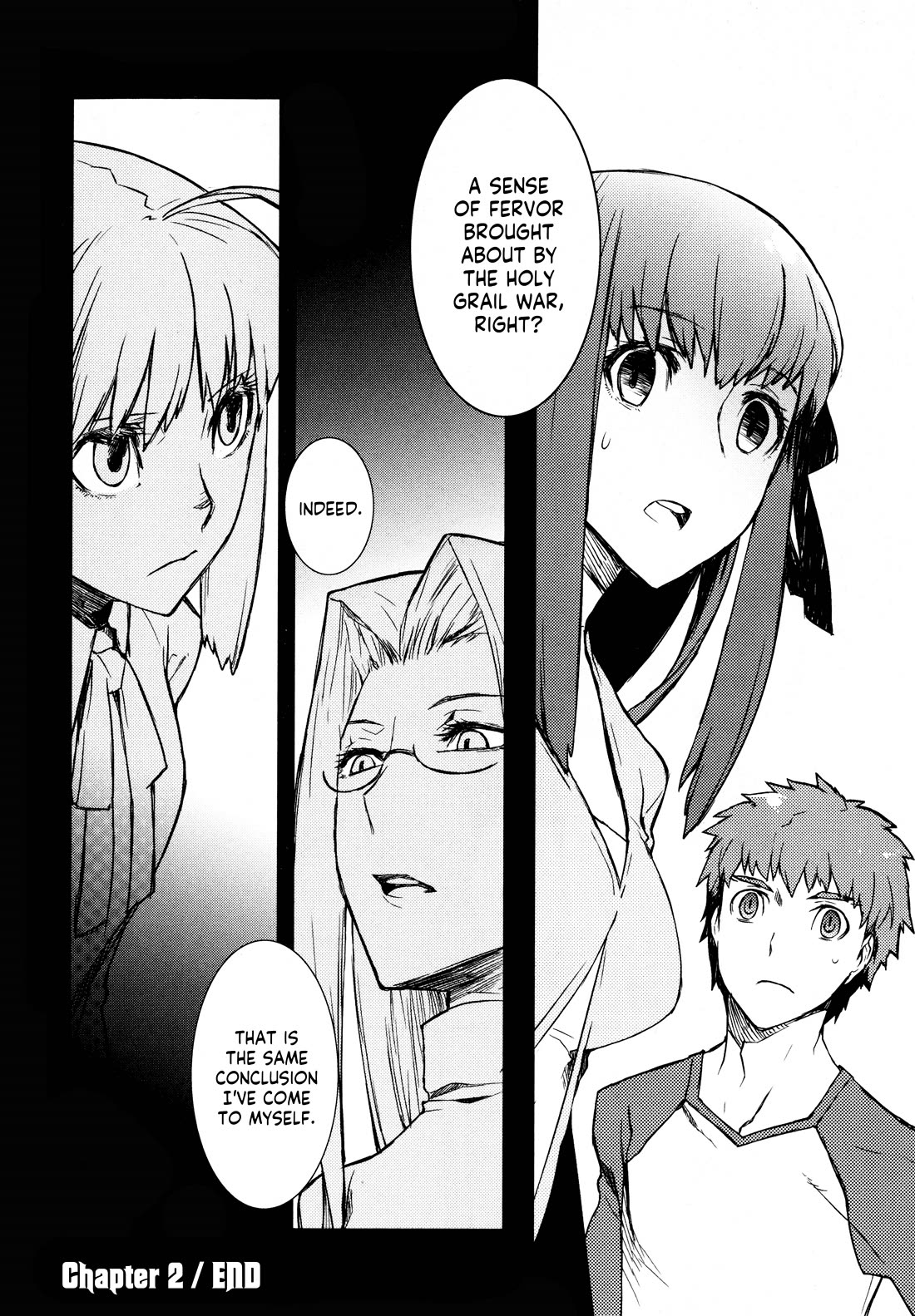 Fate/Hollow Ataraxia chapter 2 page 20
