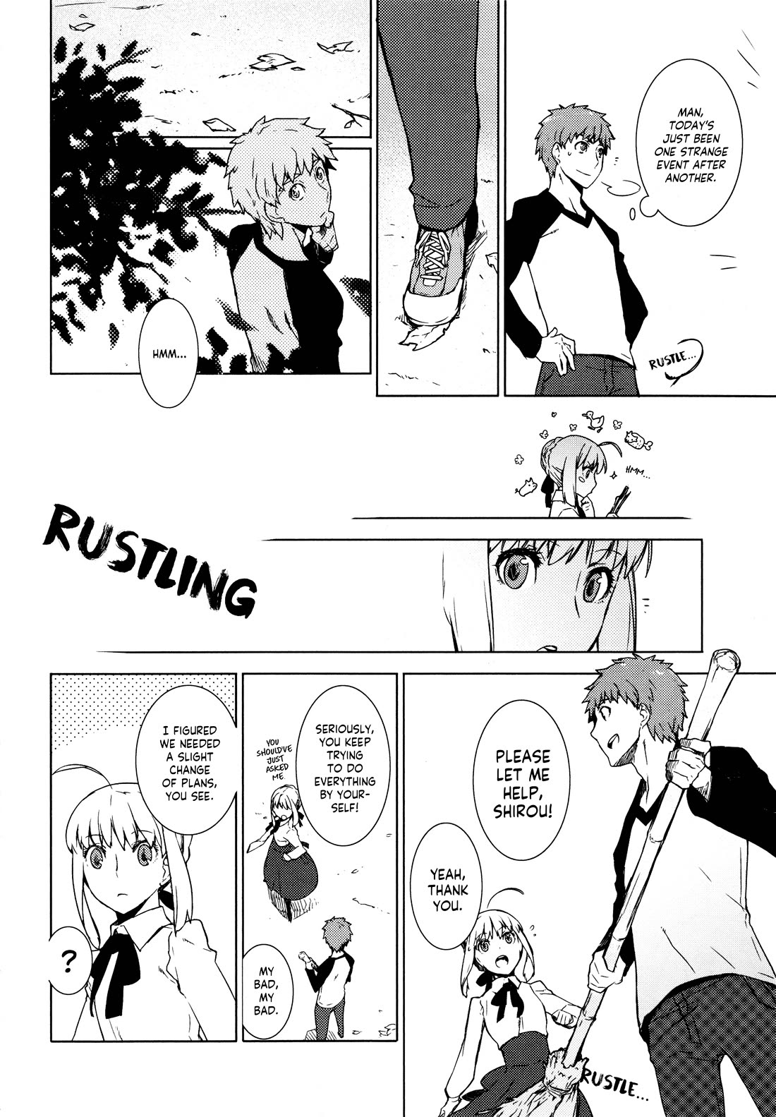 Fate/Hollow Ataraxia chapter 4 page 10