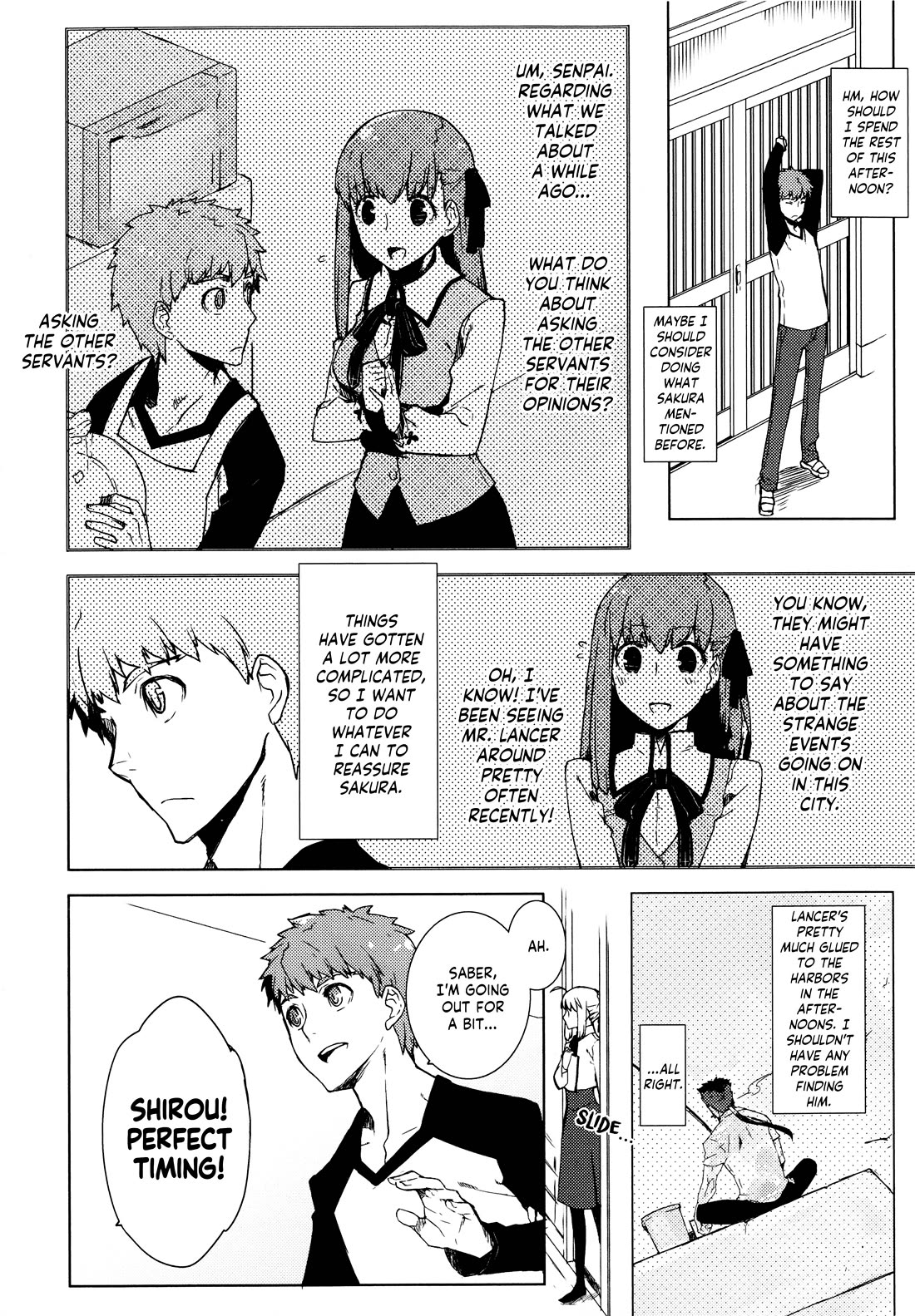 Fate/Hollow Ataraxia chapter 4 page 2