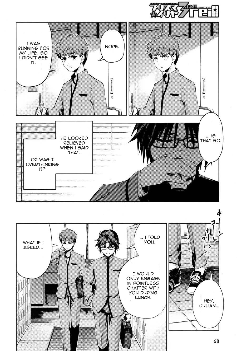 Fate/Kaleid Liner Prisma Illya Drei! chapter 32 page 10