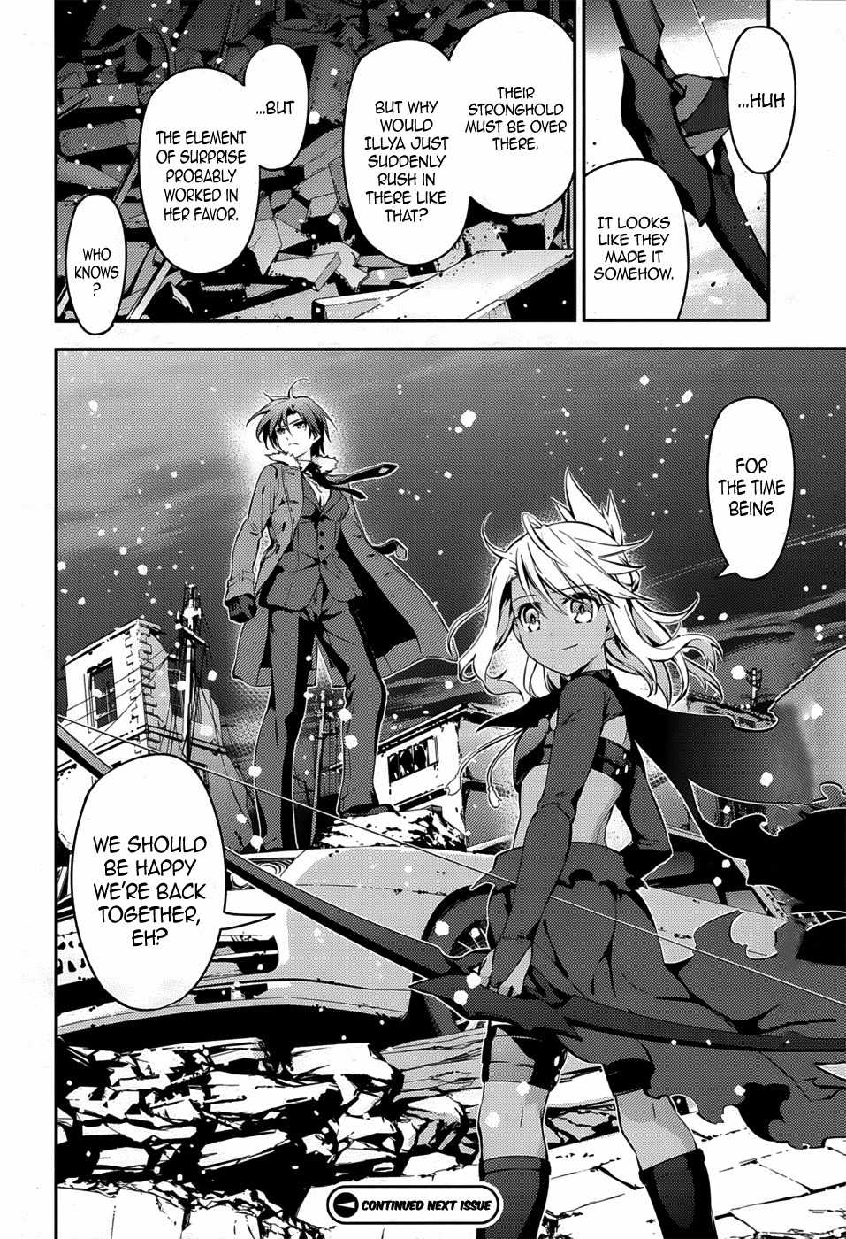 Fate/Kaleid Liner Prisma Illya Drei! chapter 6 page 32