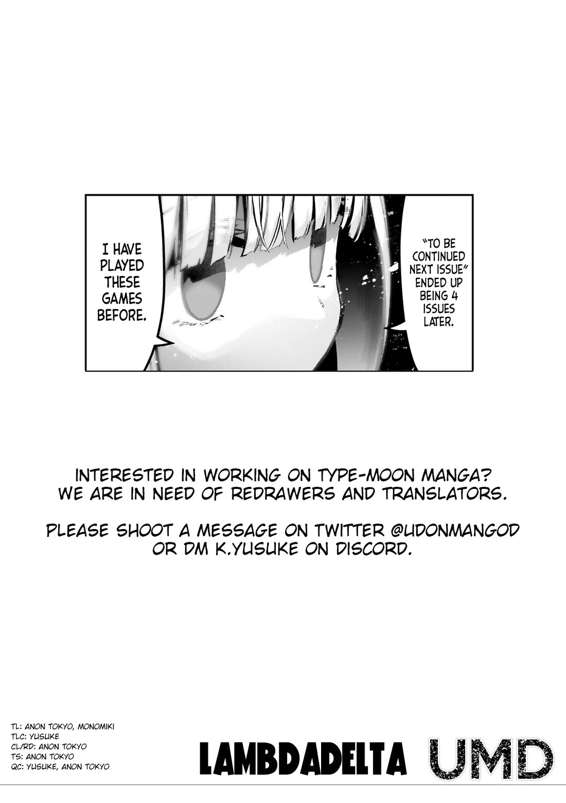 Fate/Kaleid Liner Prisma Illya Drei! chapter 75.2 page 16