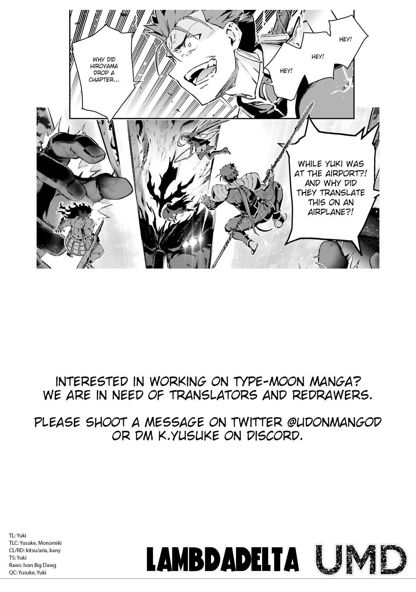 Fate/Kaleid Liner Prisma☆Illya 3rei!! chapter 73.1 page 20