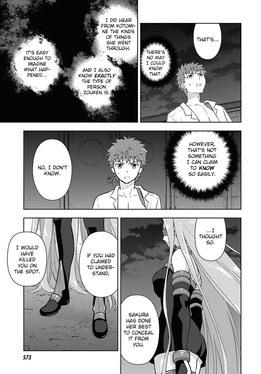 Fate/Stay Night - Heaven's Feel chapter 105 page 3