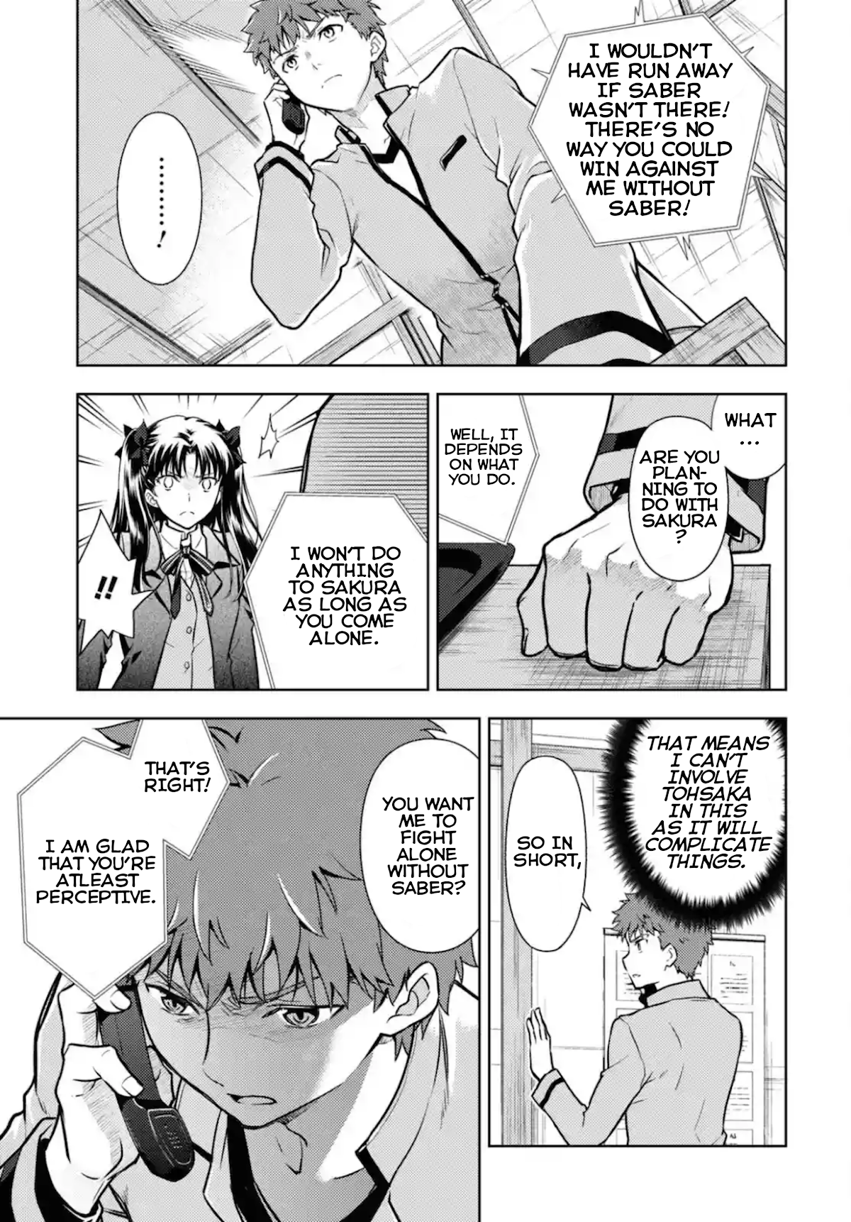 Fate/Stay Night - Heaven's Feel chapter 65 page 5