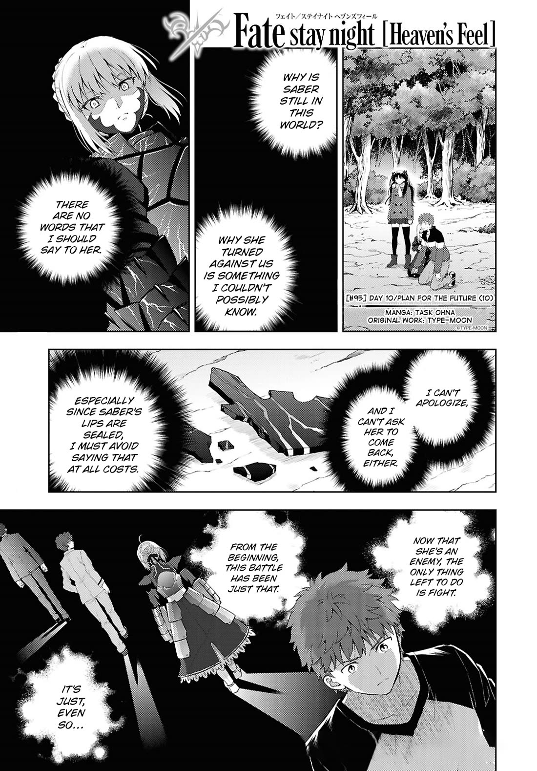 Fate/Stay Night - Heaven's Feel chapter 95 page 1