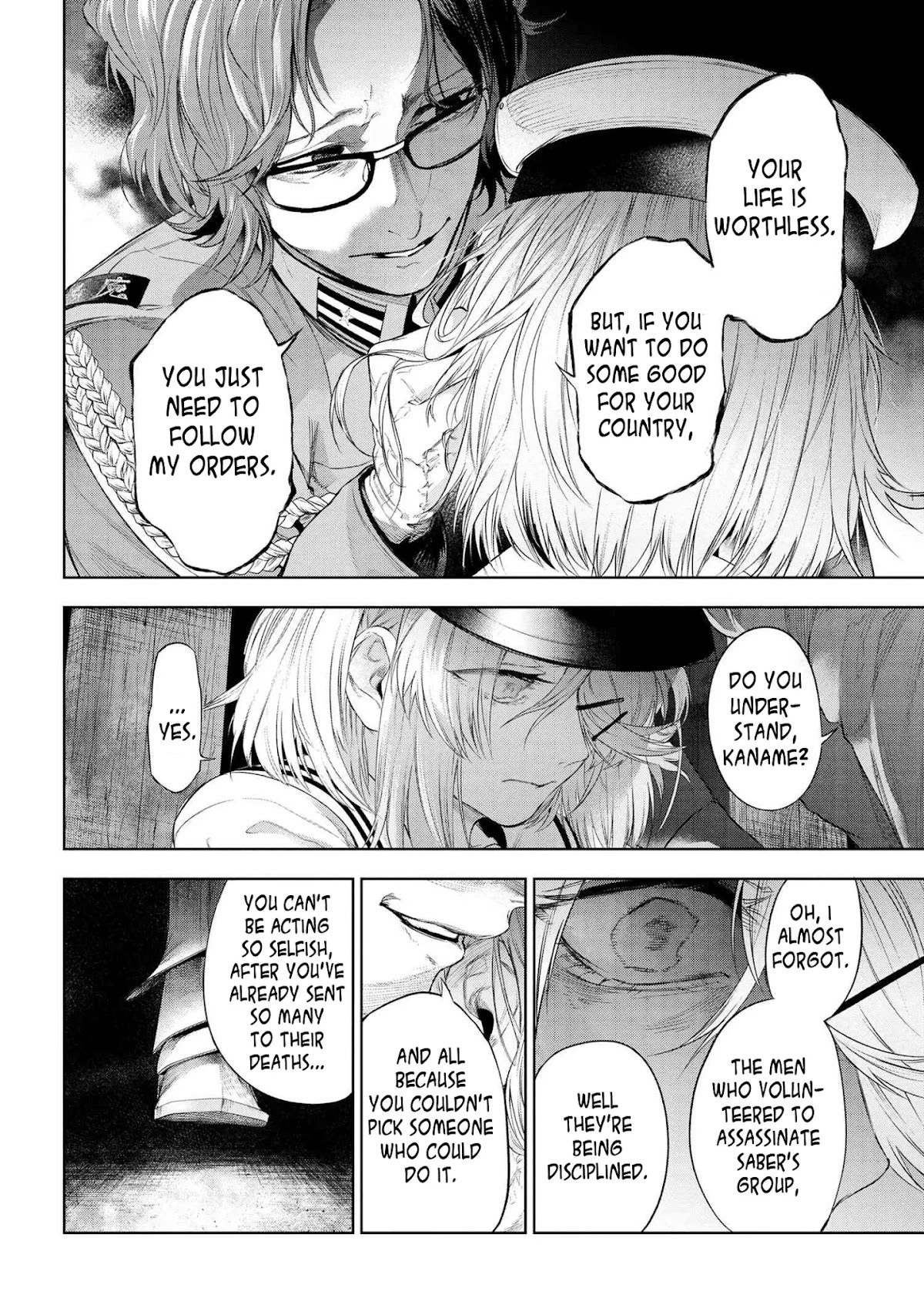 Fate/Type Redline chapter 12.1 page 12