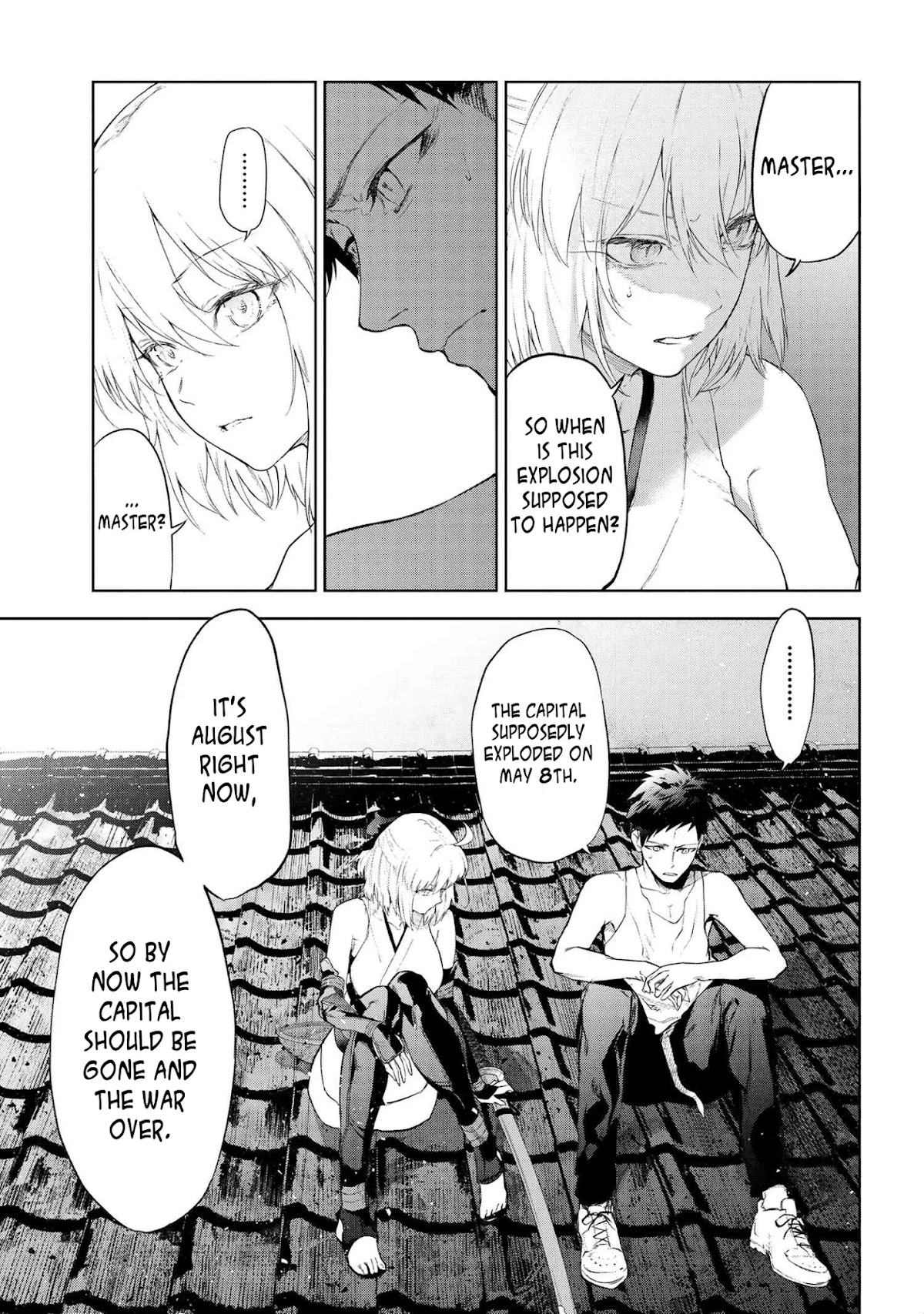 Fate/Type Redline chapter 13.1 page 10