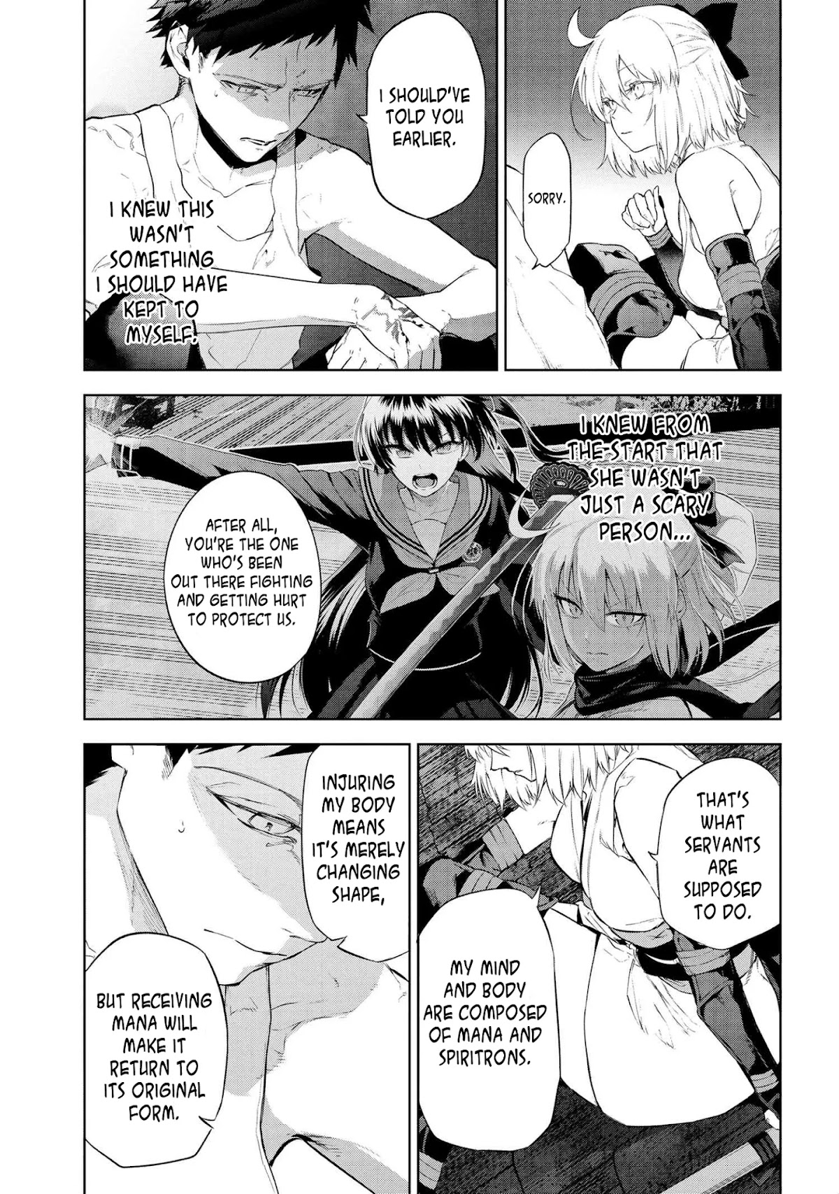 Fate/Type Redline chapter 13.1 page 12