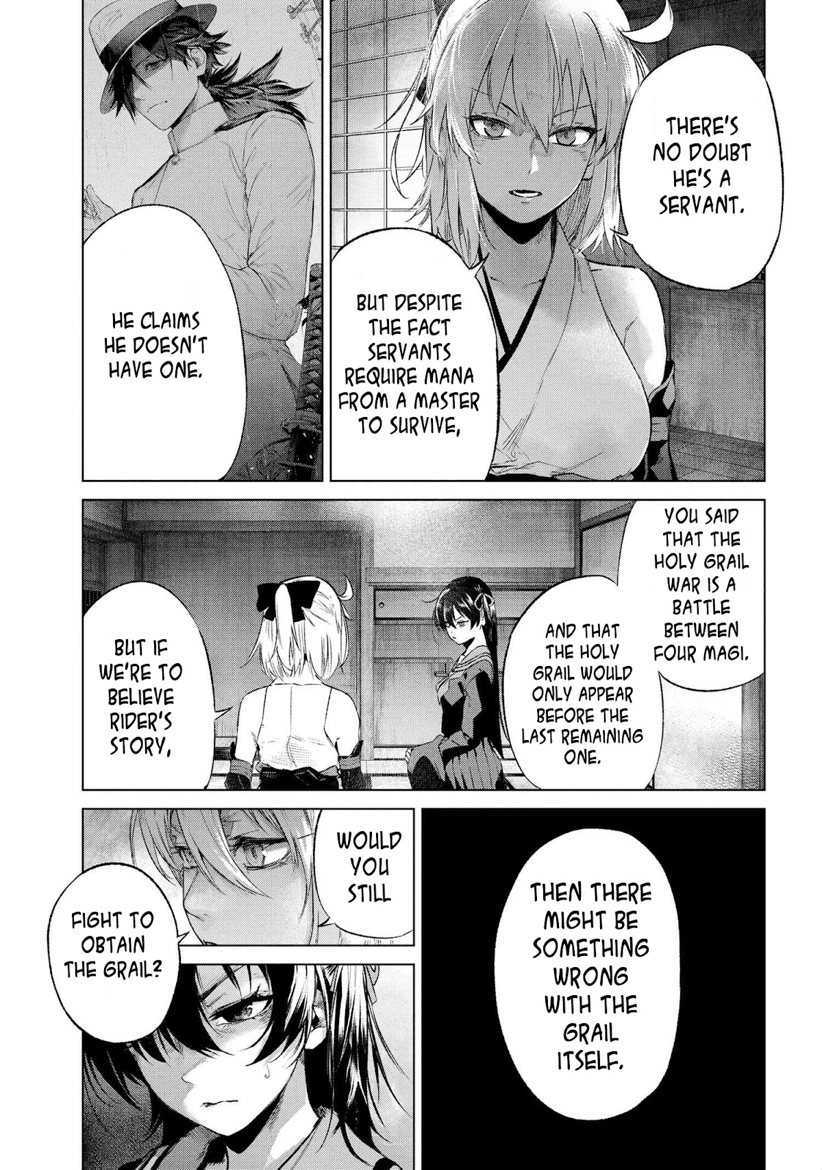 Fate/Type Redline chapter 14.1 page 21