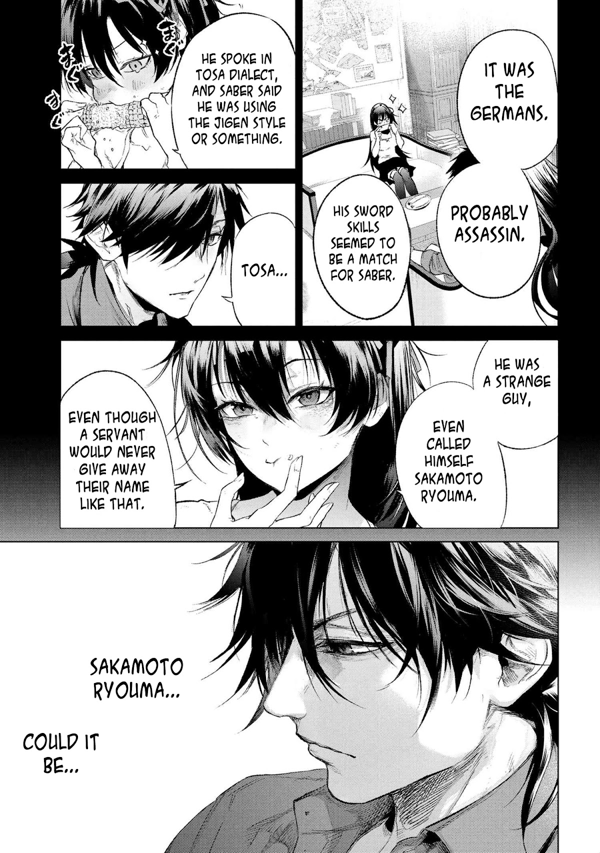 Fate/Type Redline chapter 14.1 page 29