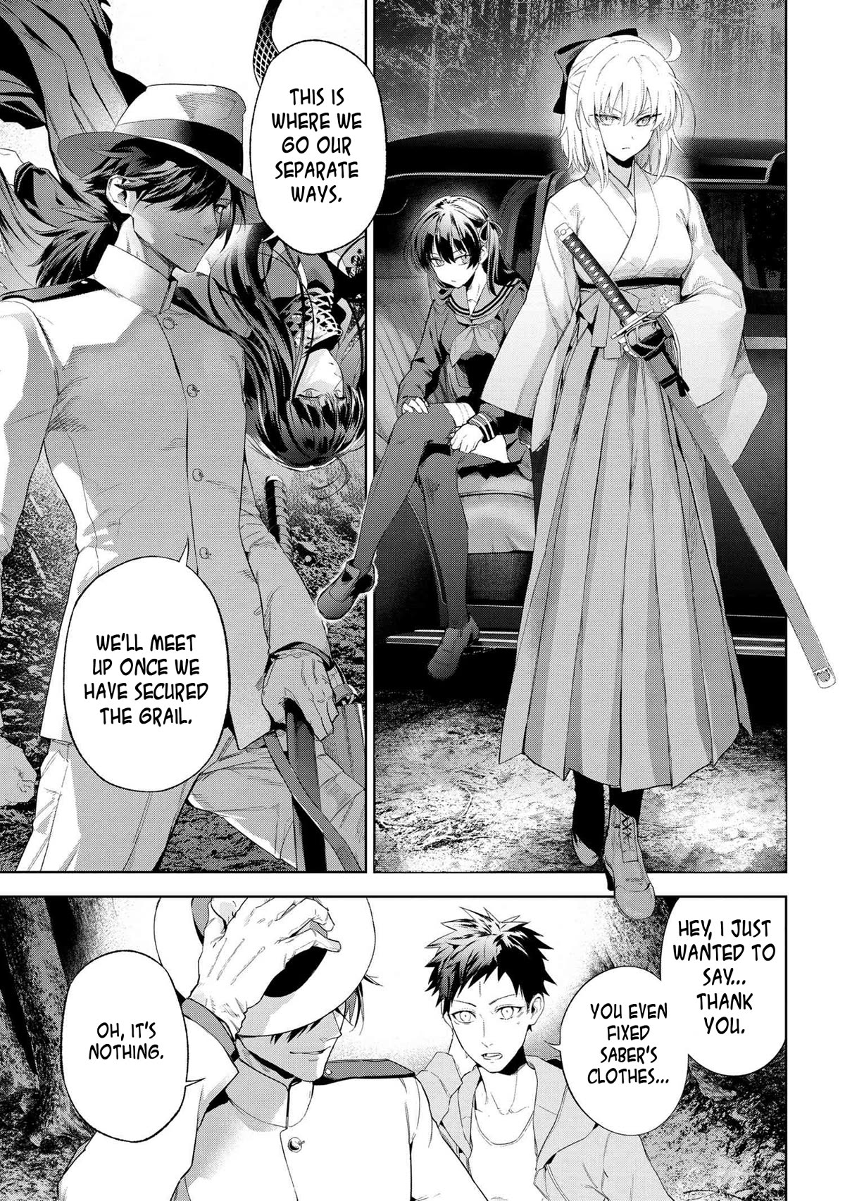 Fate/Type Redline chapter 19.1 page 23