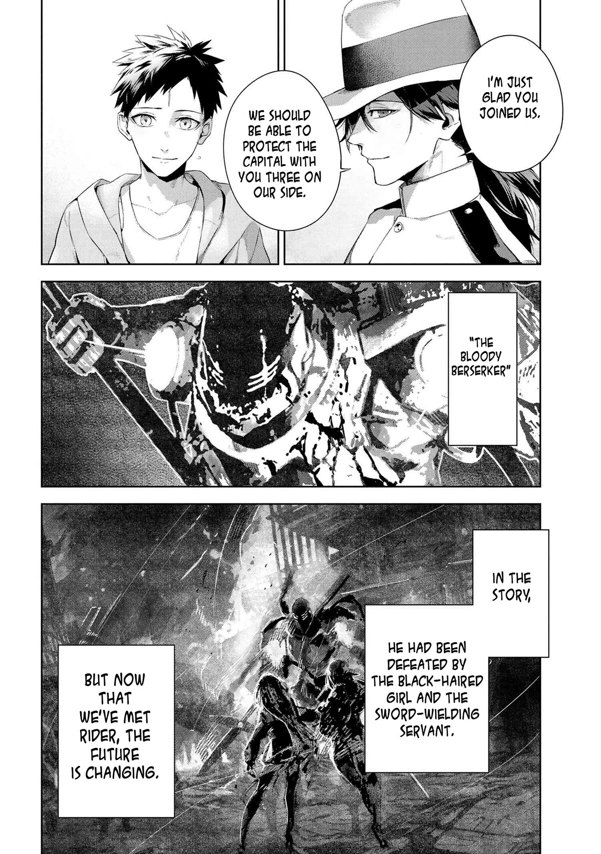 Fate/Type Redline chapter 19.2 page 14