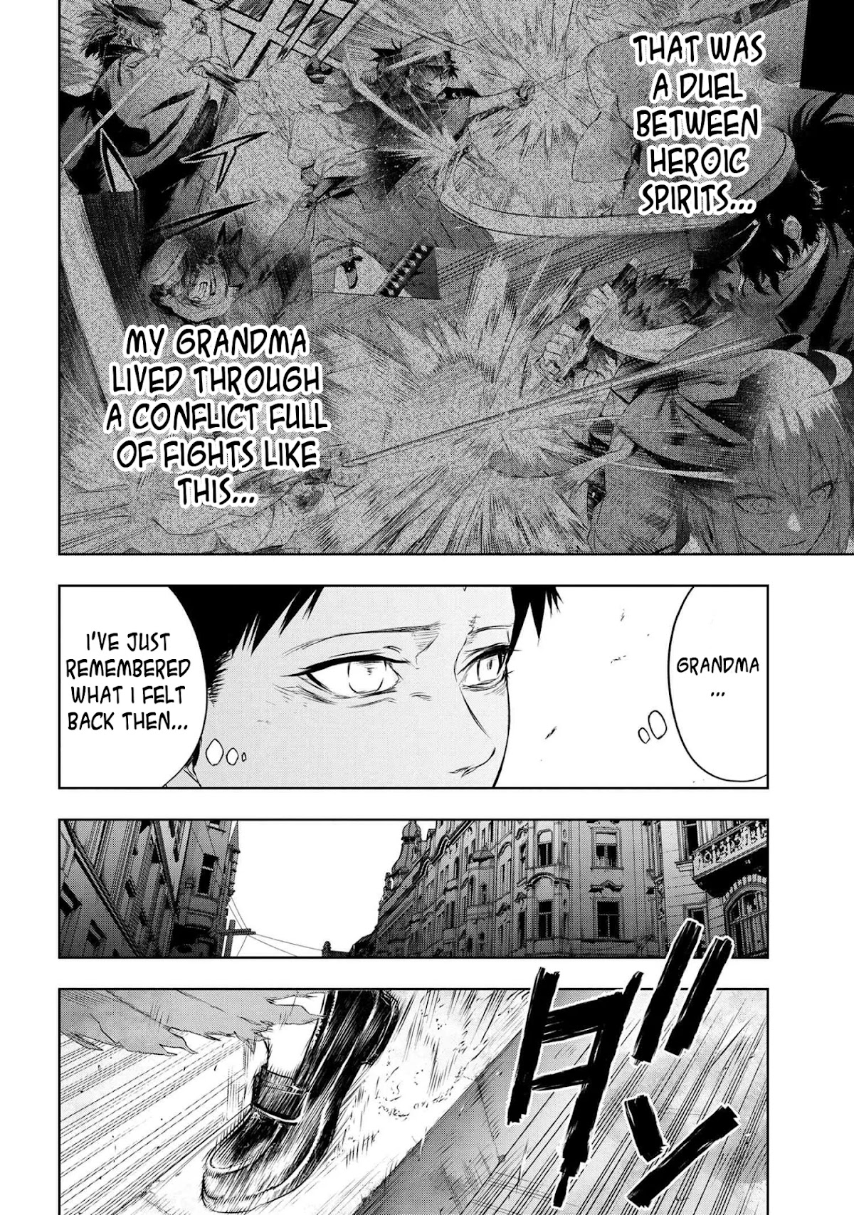 Fate/Type Redline chapter 7.2 page 18