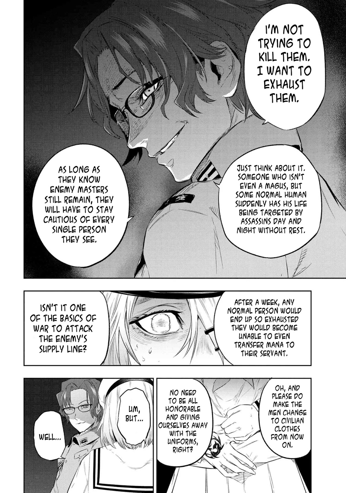 Fate/Type Redline chapter 8.1 page 21