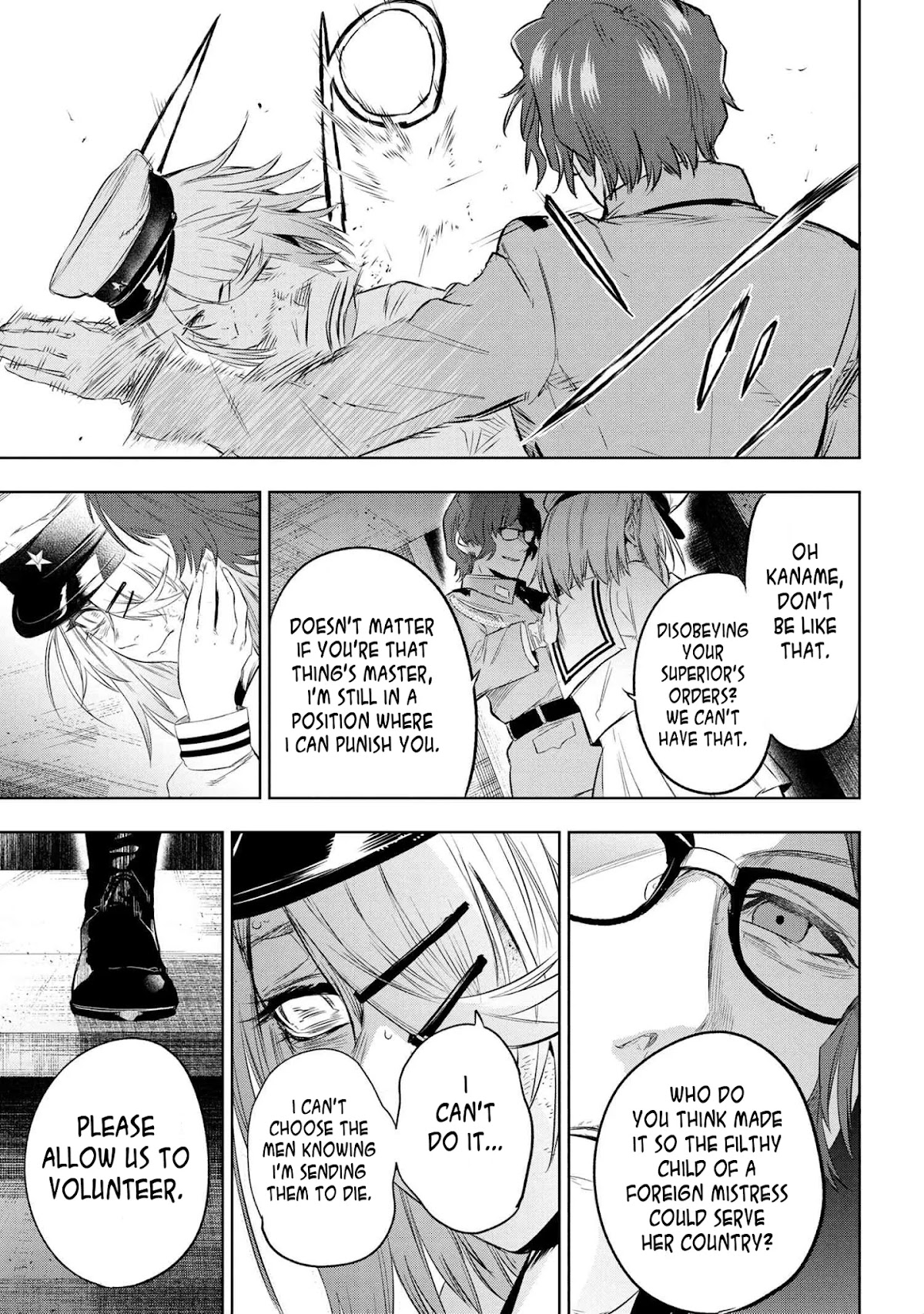 Fate/Type Redline chapter 8.1 page 22