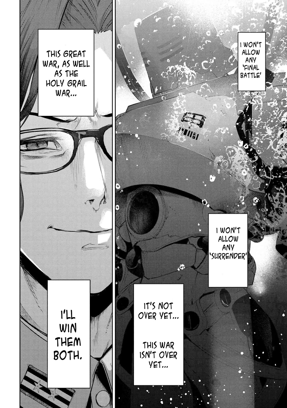 Fate/Type Redline chapter 8.1 page 28