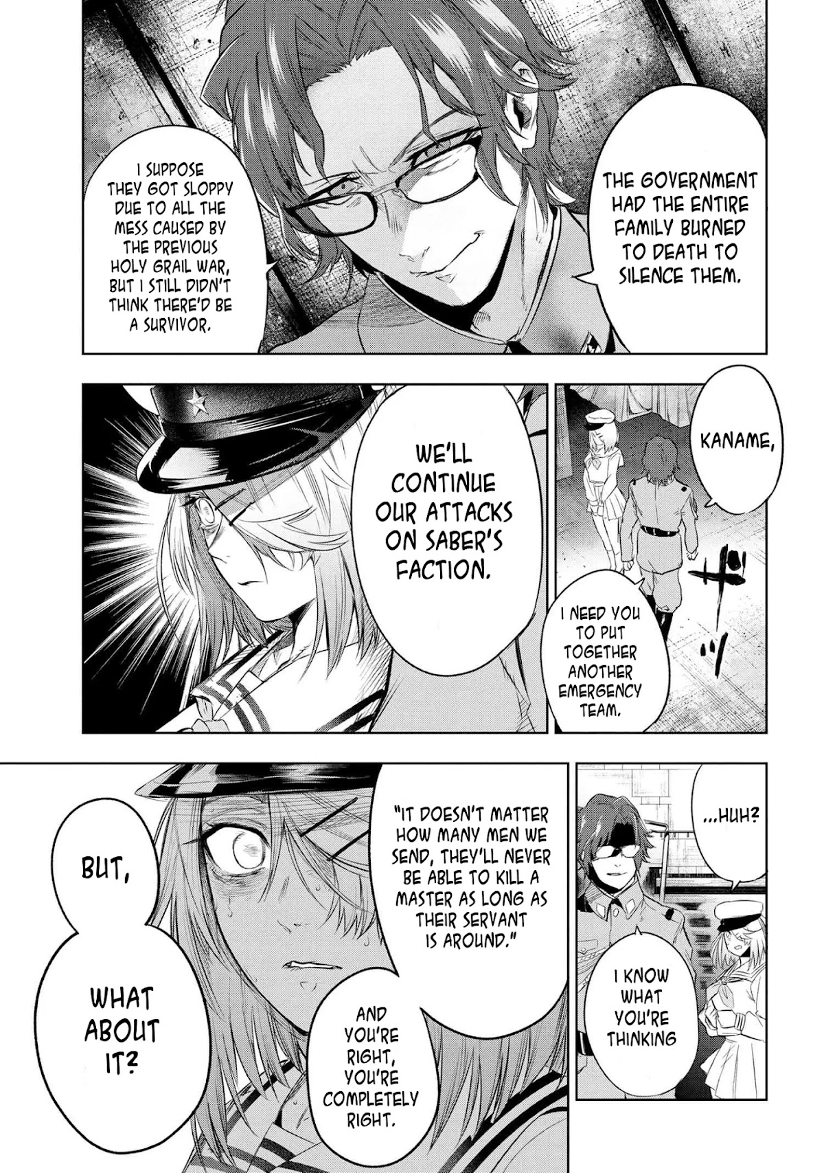 Fate/Type Redline chapter 8.2 page 6