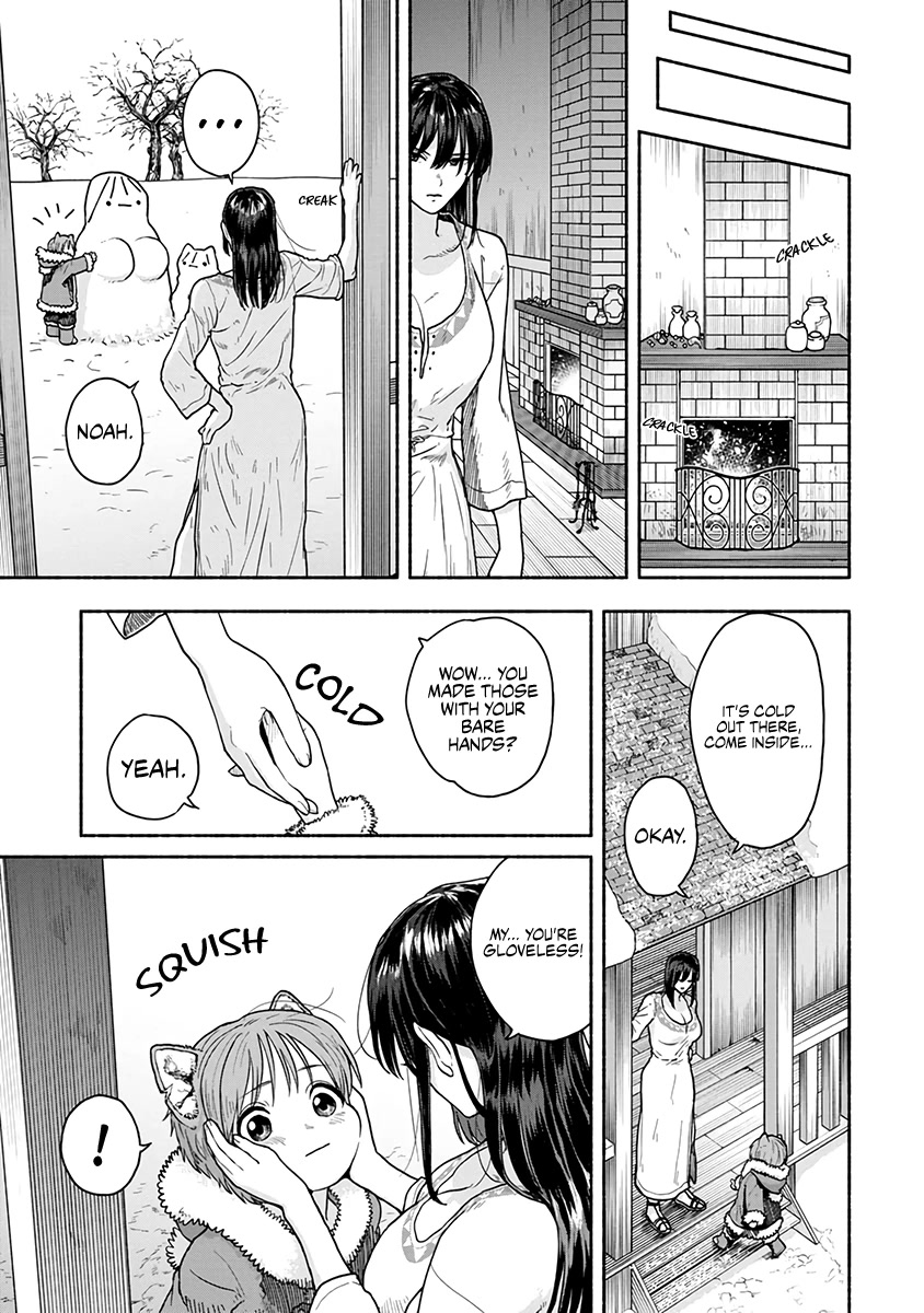 Female Knight and the Kemonomimi Child chapter 1 page 5