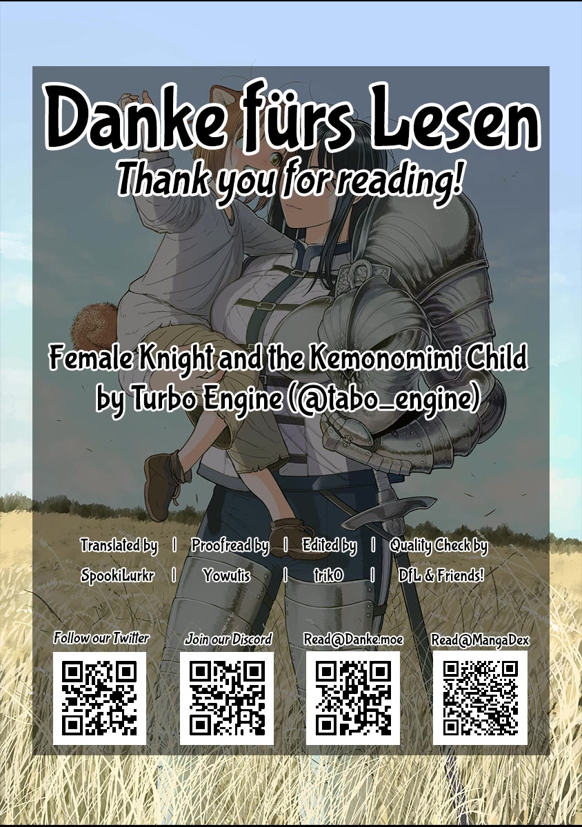 Female Knight and the Kemonomimi Child chapter 1 page 9