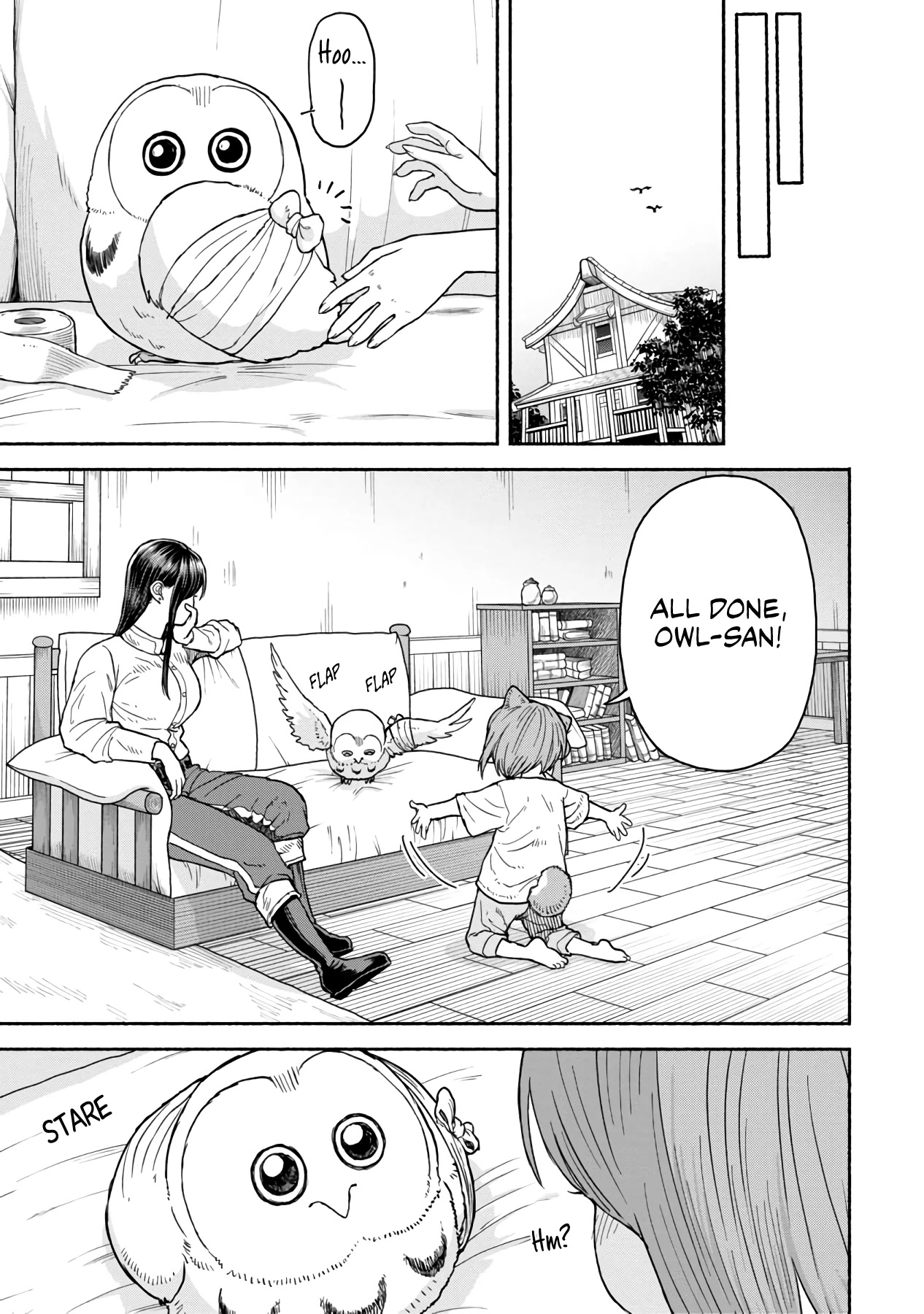 Female Knight and the Kemonomimi Child chapter 10 page 3