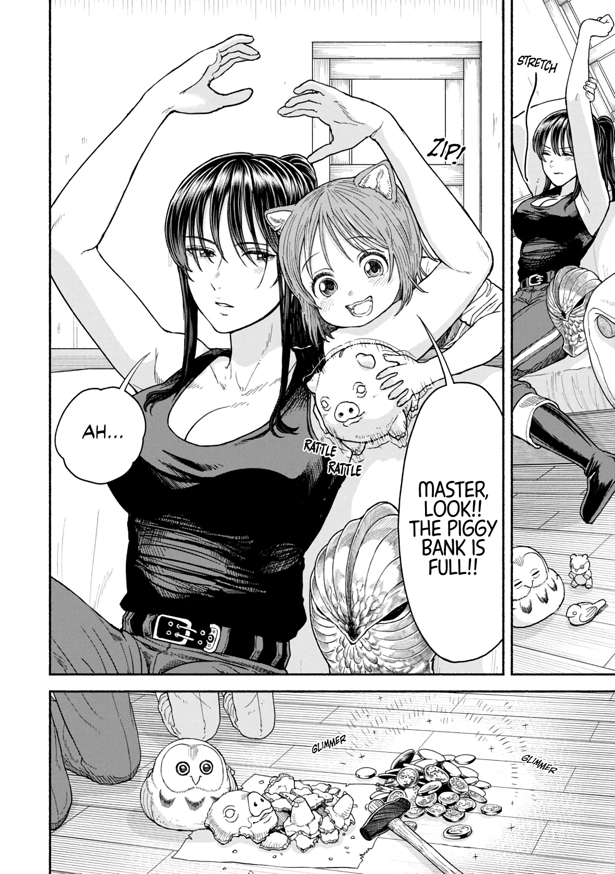 Female Knight and the Kemonomimi Child chapter 11 page 1