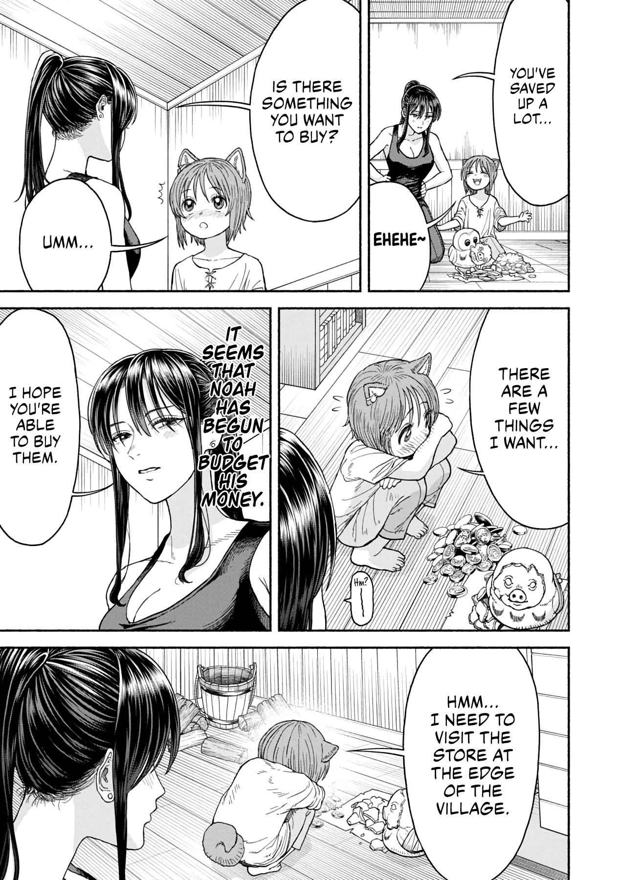 Female Knight and the Kemonomimi Child chapter 11 page 2