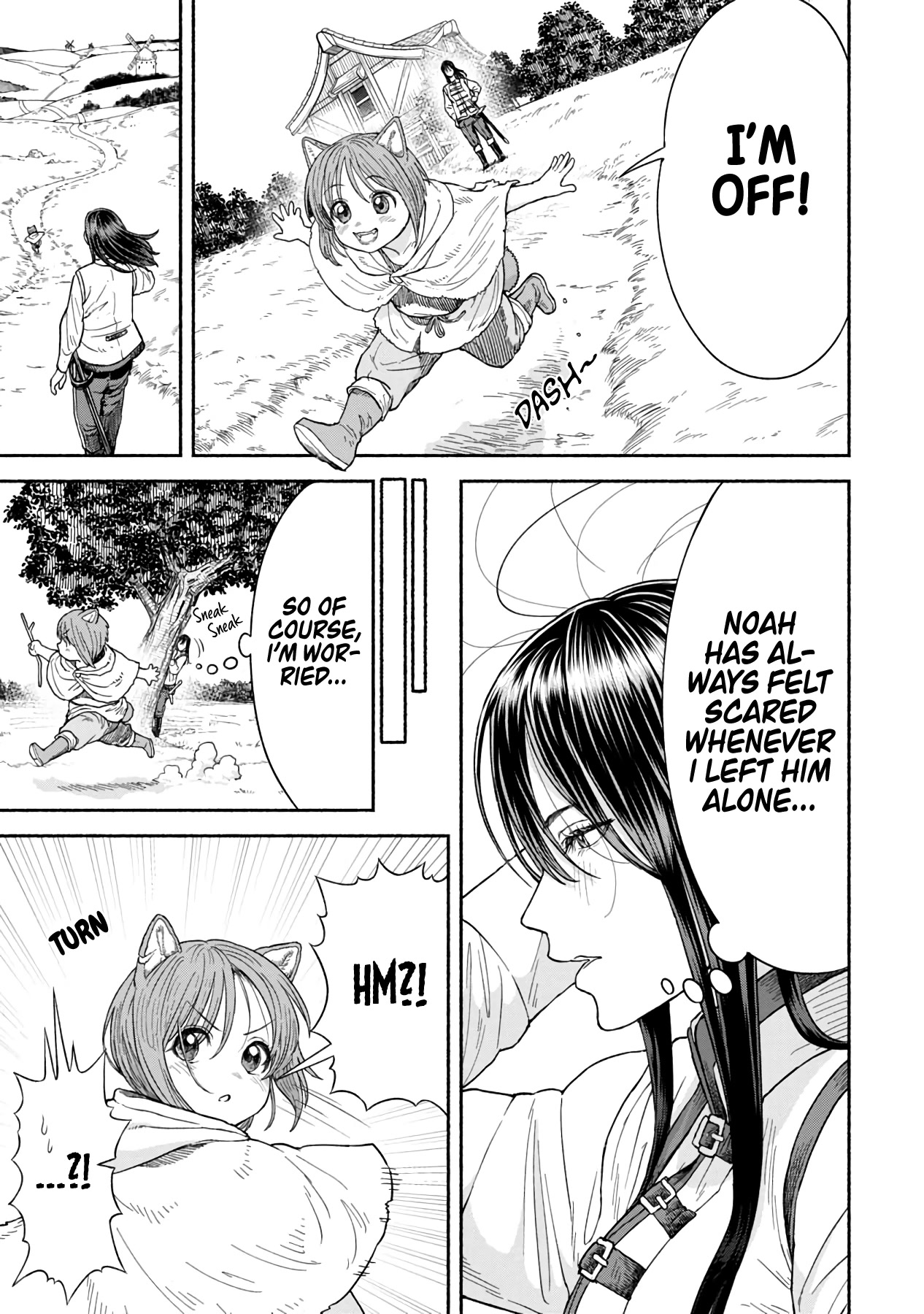 Female Knight and the Kemonomimi Child chapter 11 page 4
