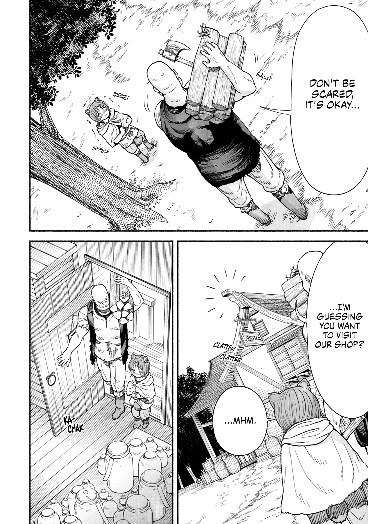 Female Knight and the Kemonomimi Child chapter 11 page 7