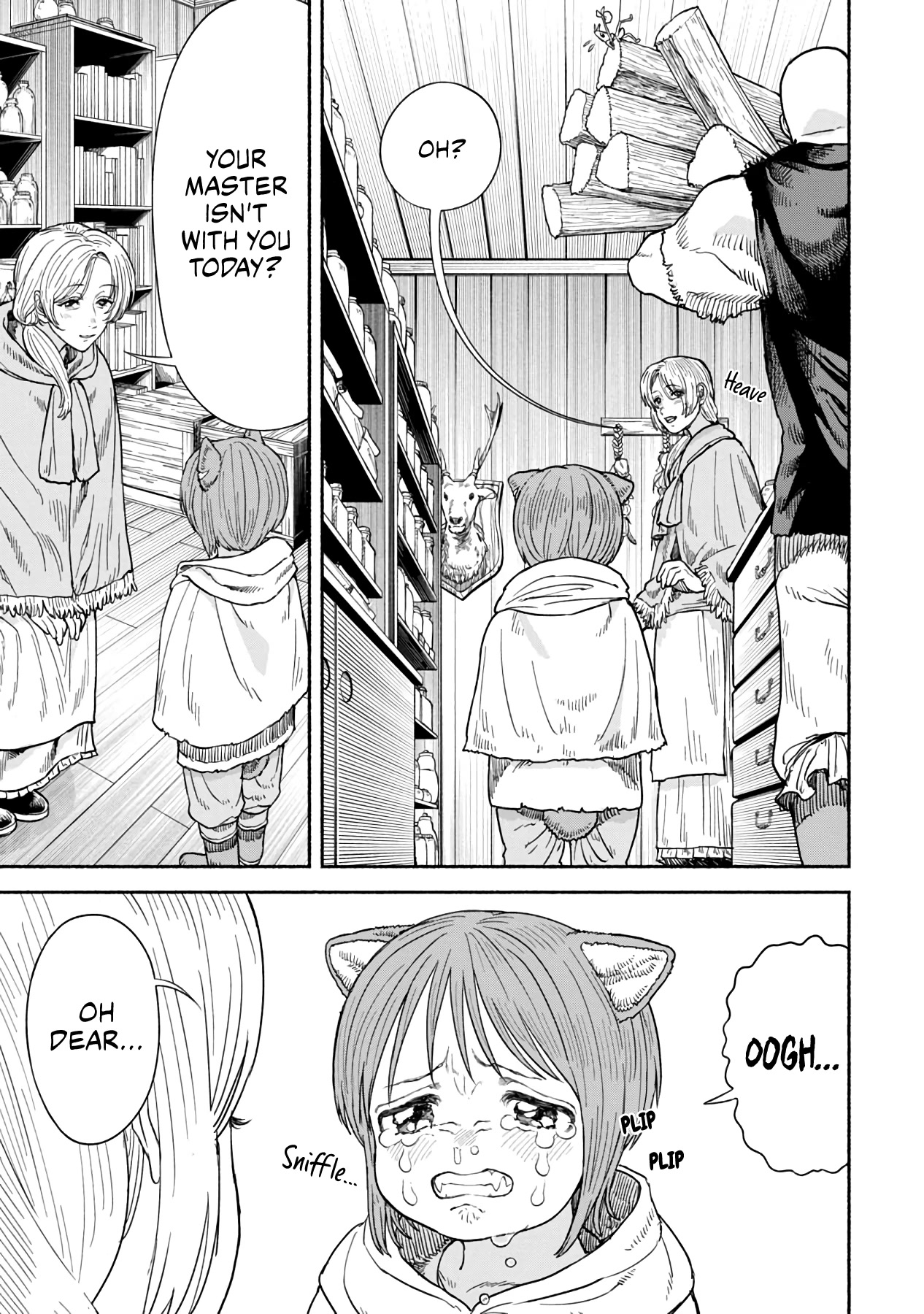 Female Knight and the Kemonomimi Child chapter 11 page 8