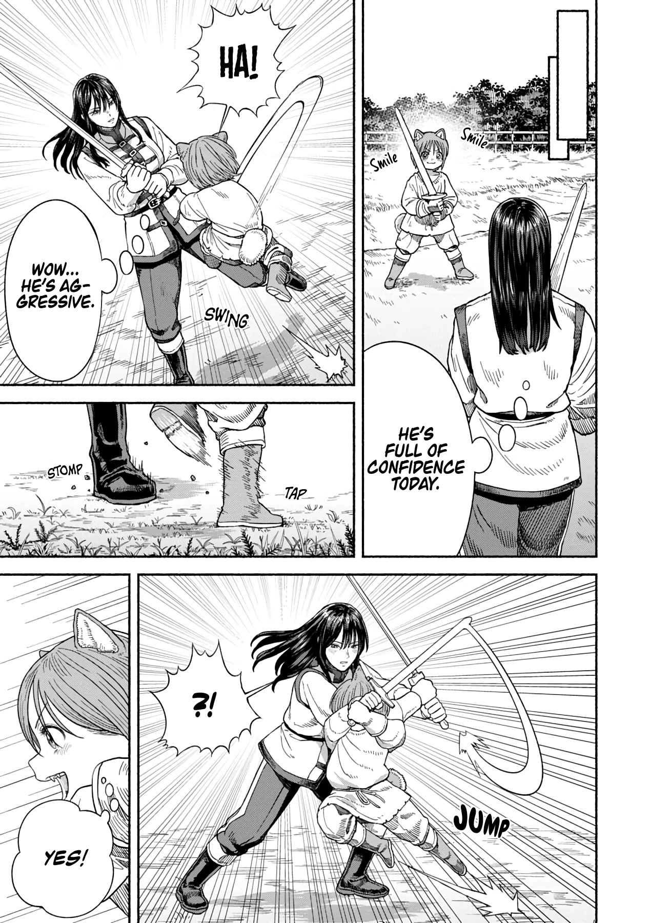 Female Knight and the Kemonomimi Child chapter 12 page 2