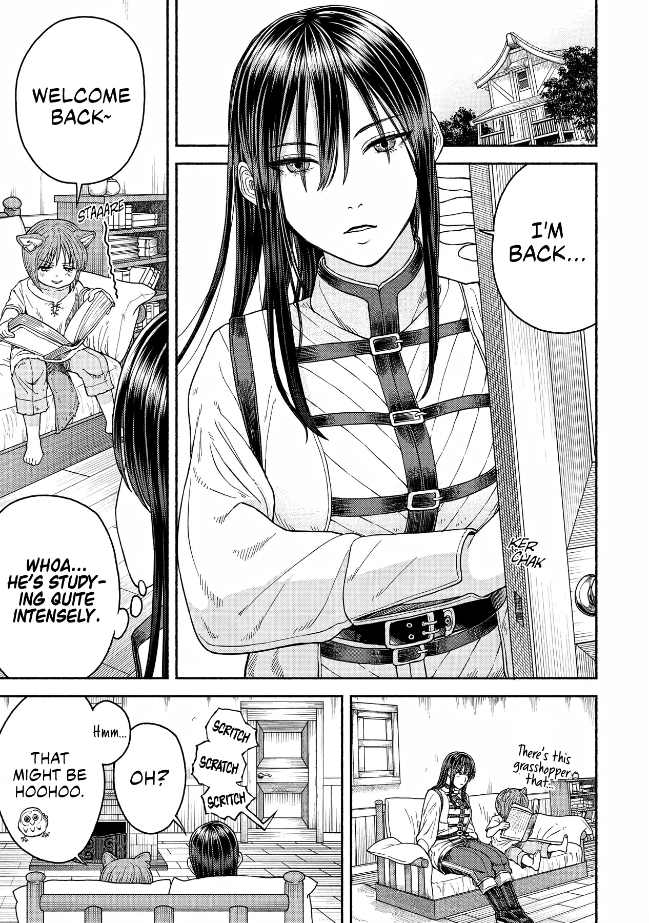 Female Knight and the Kemonomimi Child chapter 13 page 1