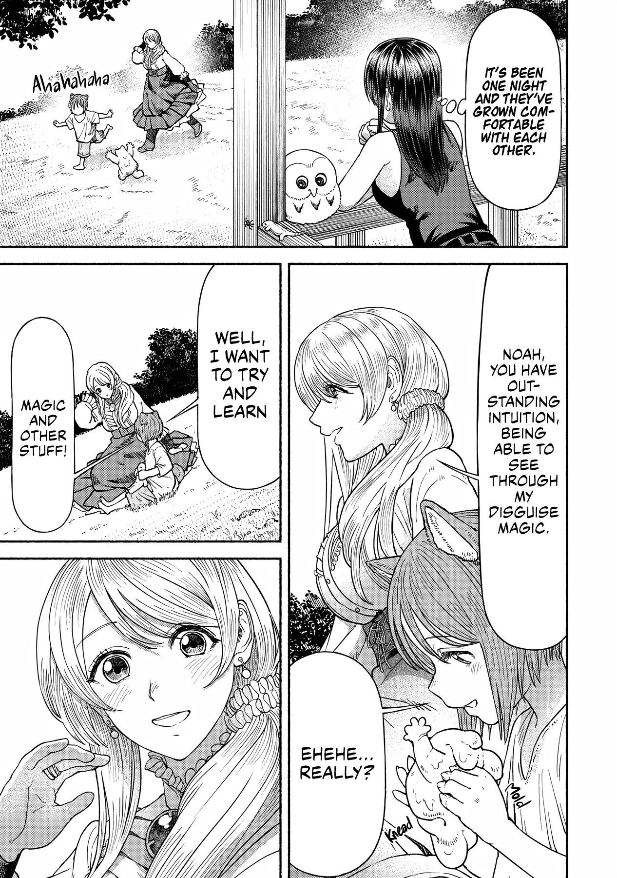 Female Knight and the Kemonomimi Child chapter 13 page 11