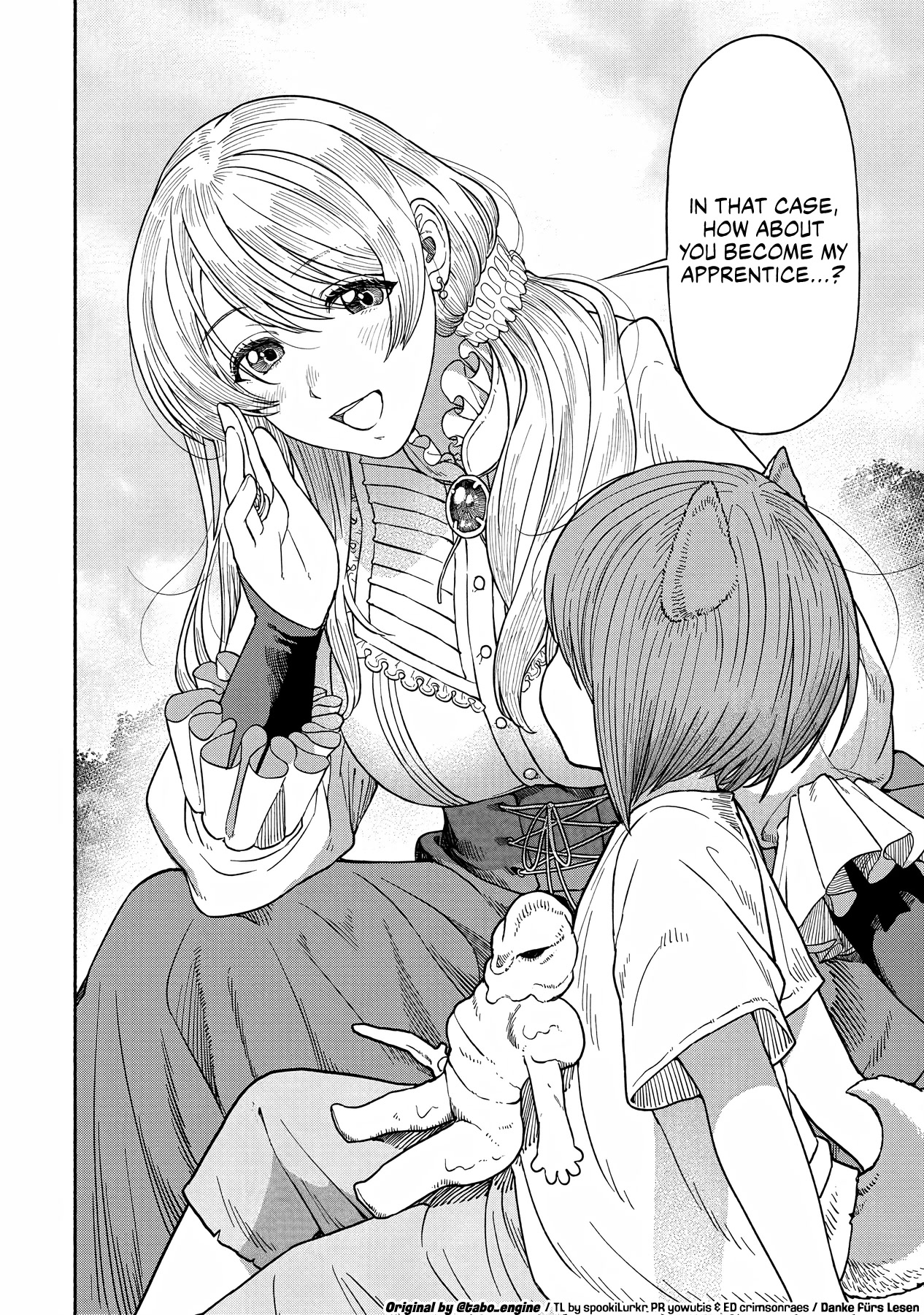 Female Knight and the Kemonomimi Child chapter 13 page 12