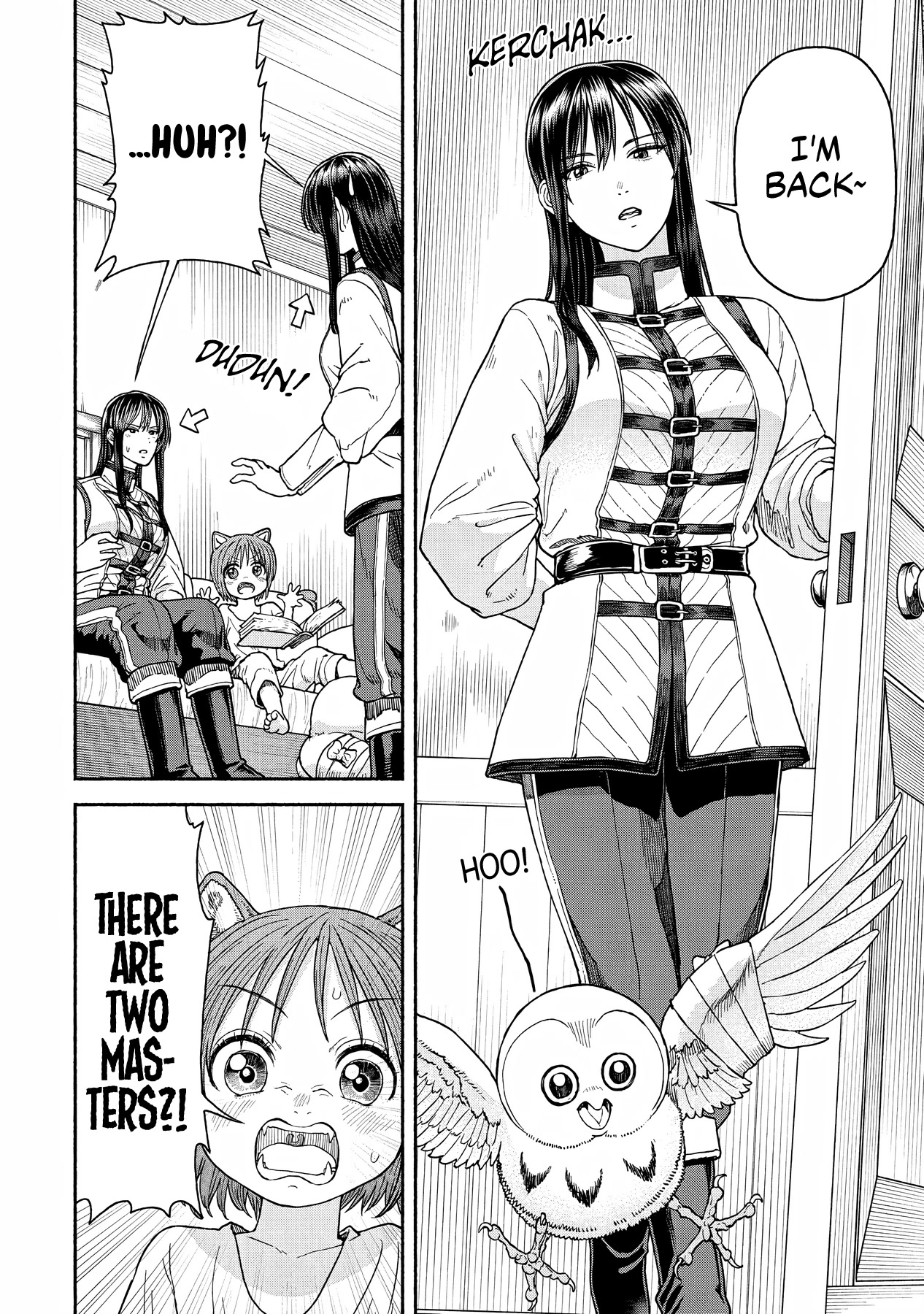 Female Knight and the Kemonomimi Child chapter 13 page 2