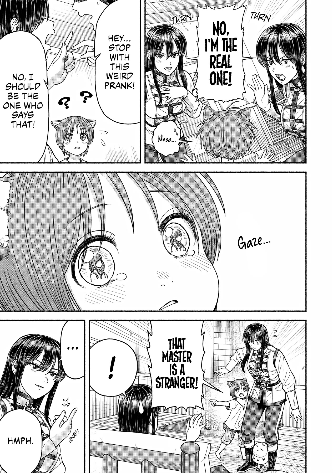 Female Knight and the Kemonomimi Child chapter 13 page 3