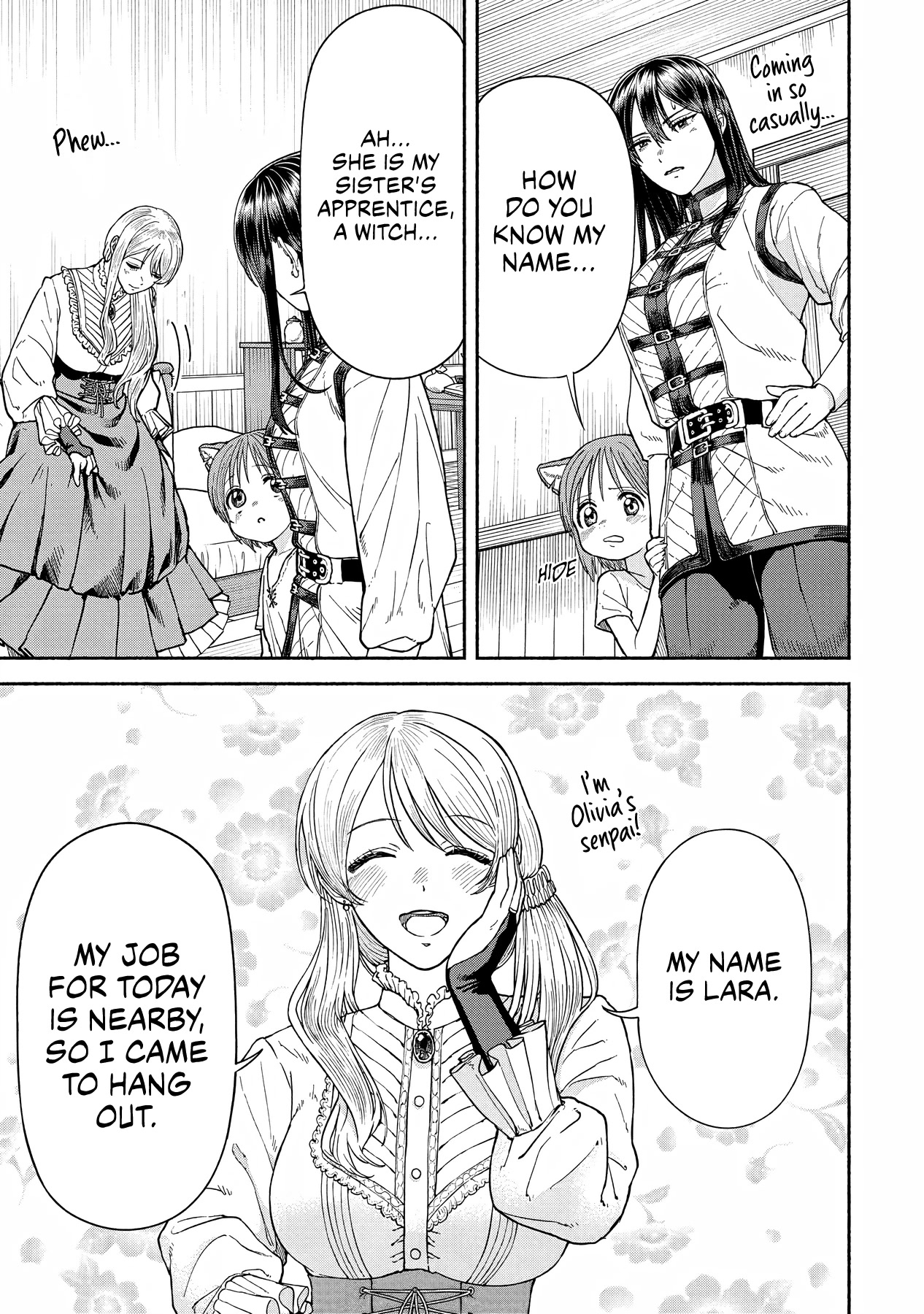 Female Knight and the Kemonomimi Child chapter 13 page 5