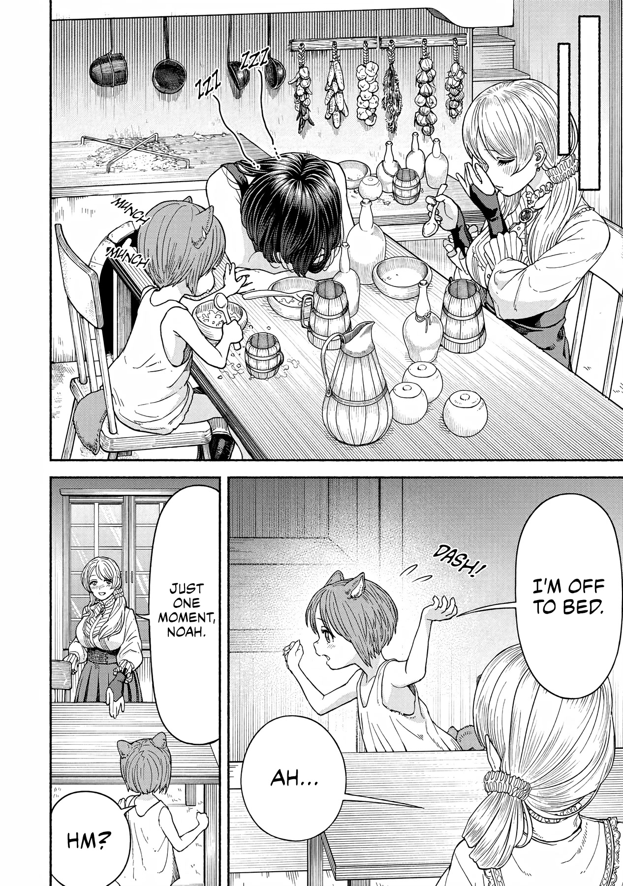 Female Knight and the Kemonomimi Child chapter 13 page 6