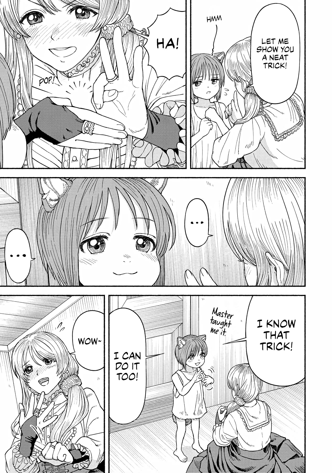 Female Knight and the Kemonomimi Child chapter 13 page 7